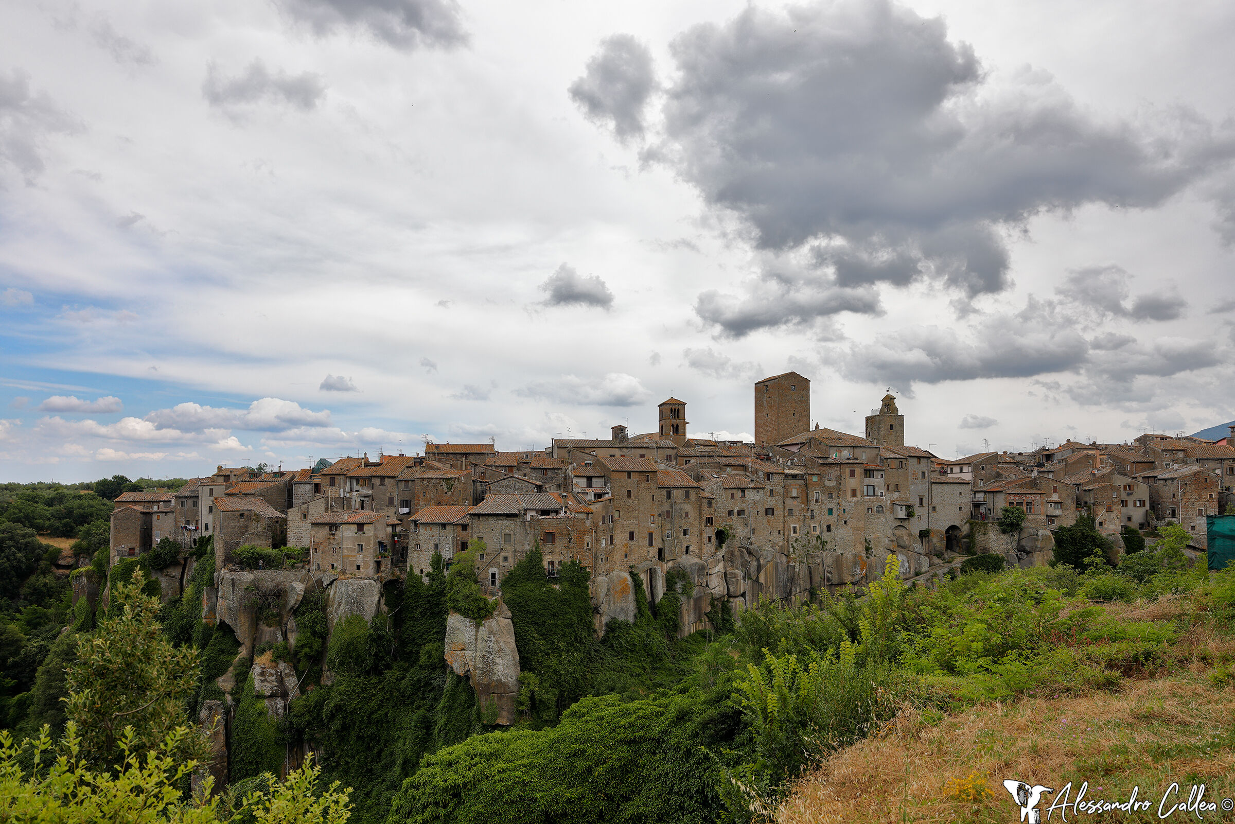 Veduta del borgo Medievale di Vitorchiano