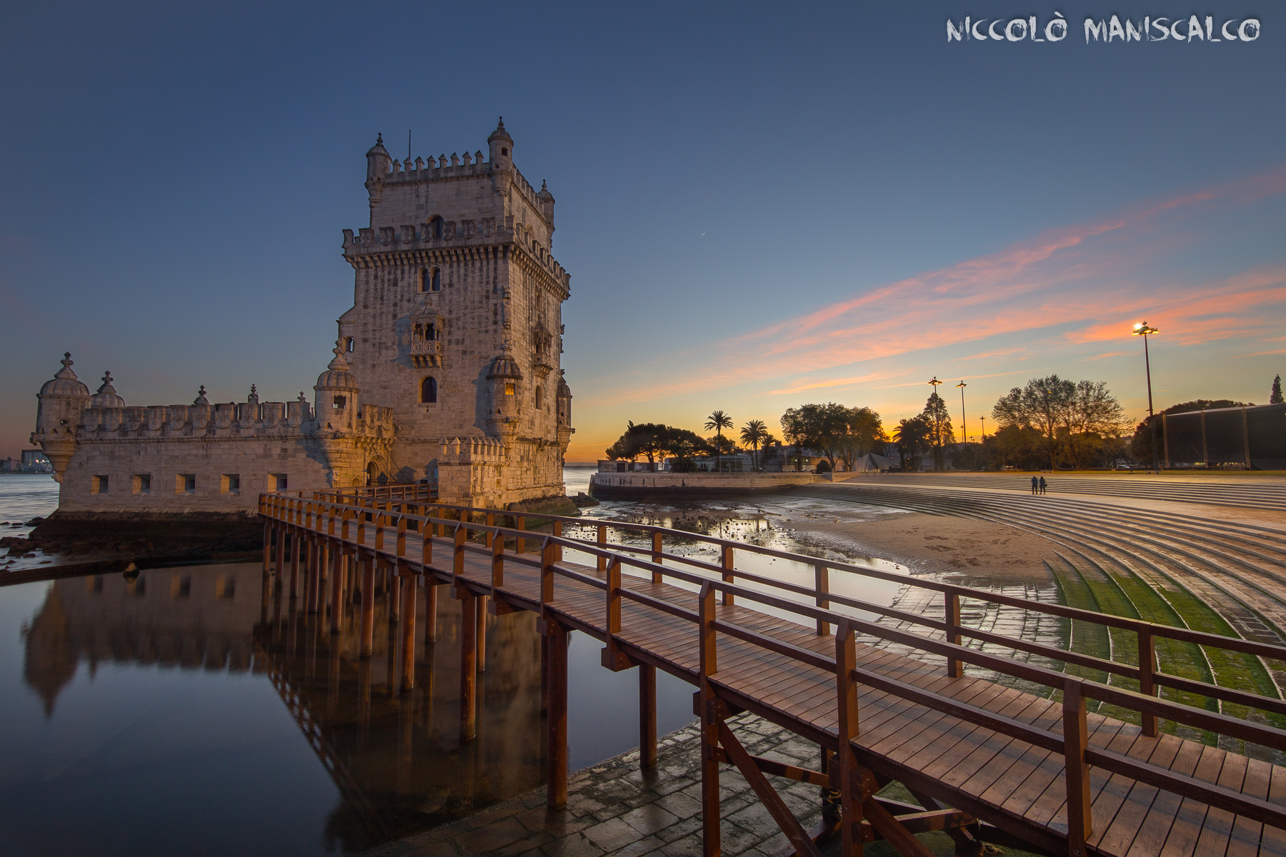 Il Tramonto alla Torre di Belém