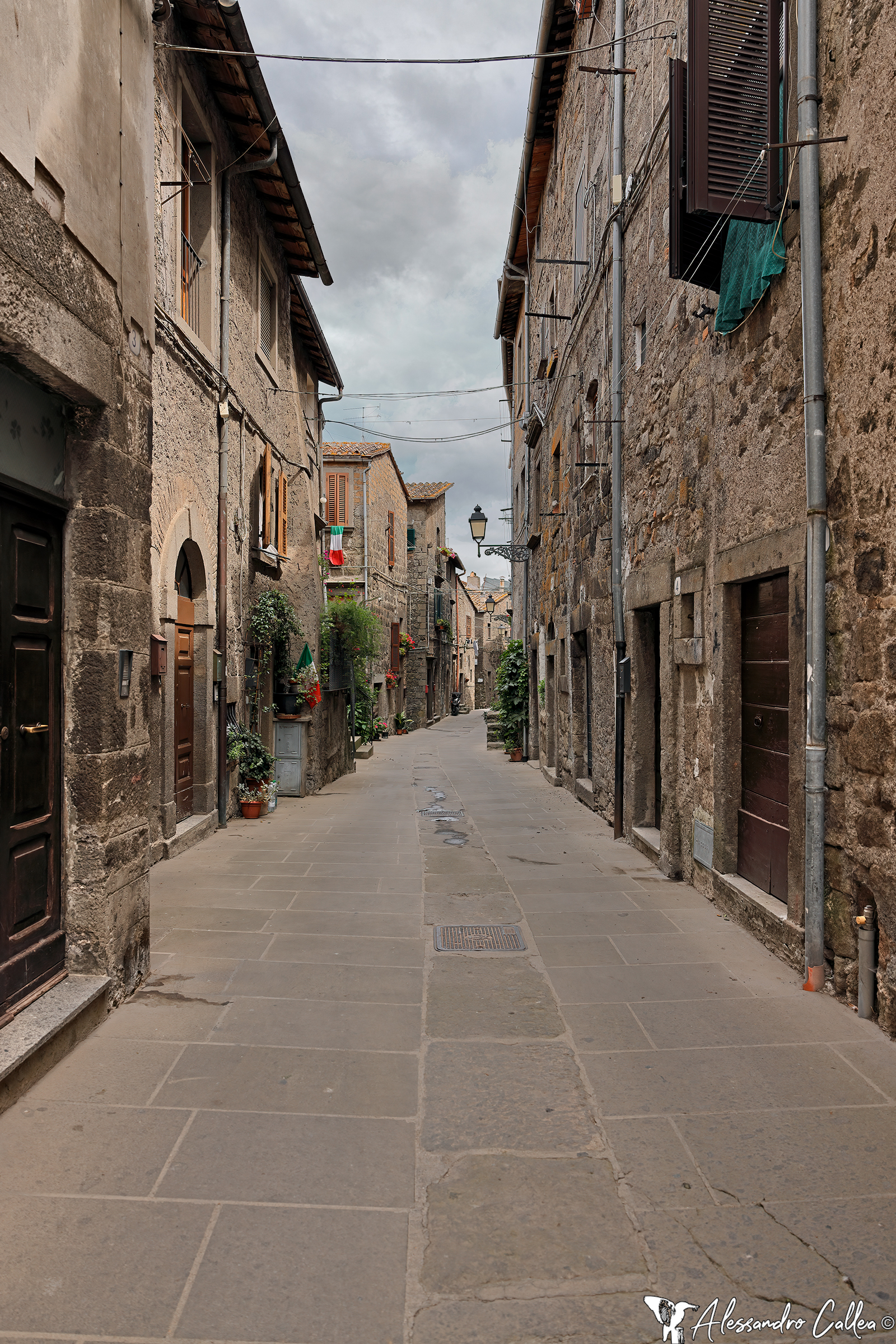 one of the many alleys of Vitorchiano