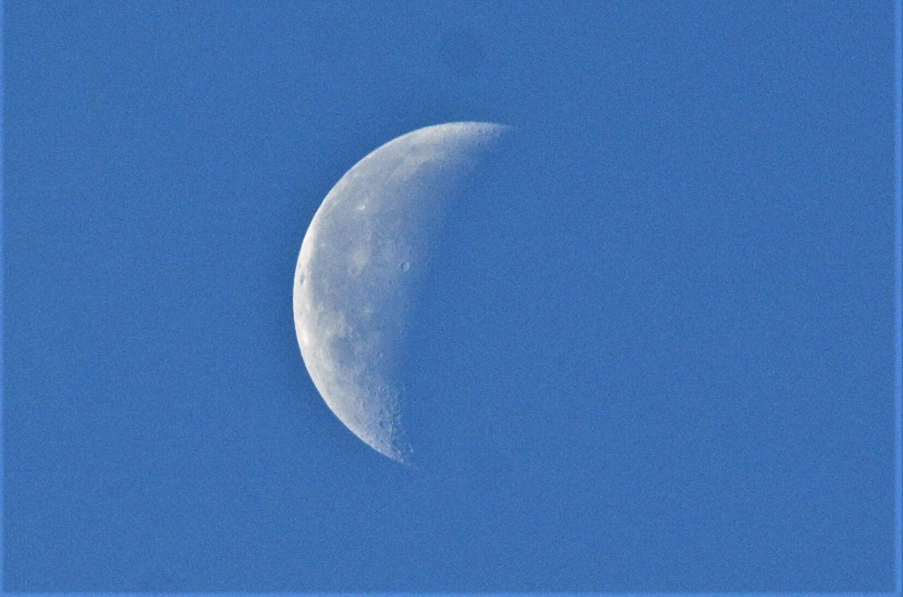 Azzurrità del primo mattino.