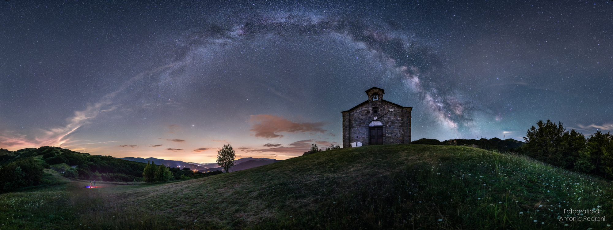 via lattea al passo del cirone
