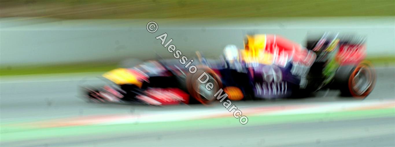 F1 2013 - Test Montmelo  (esperimenti fotografici)