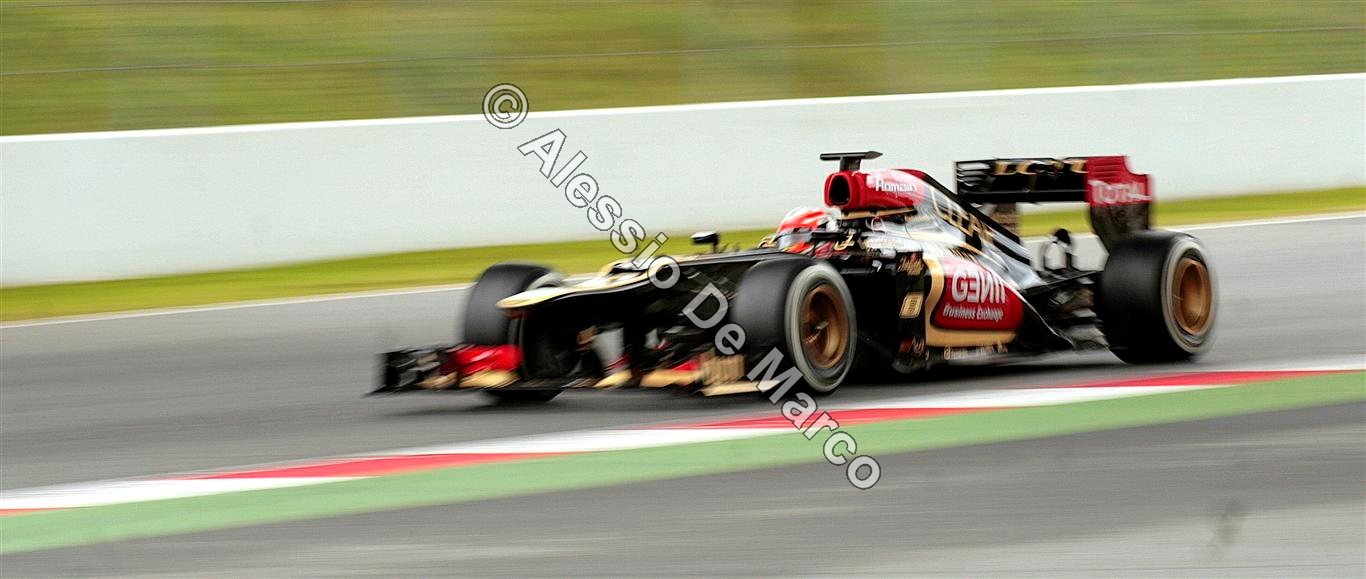 F1 2013 - Test Montmelo  (esperimenti fotografici)
