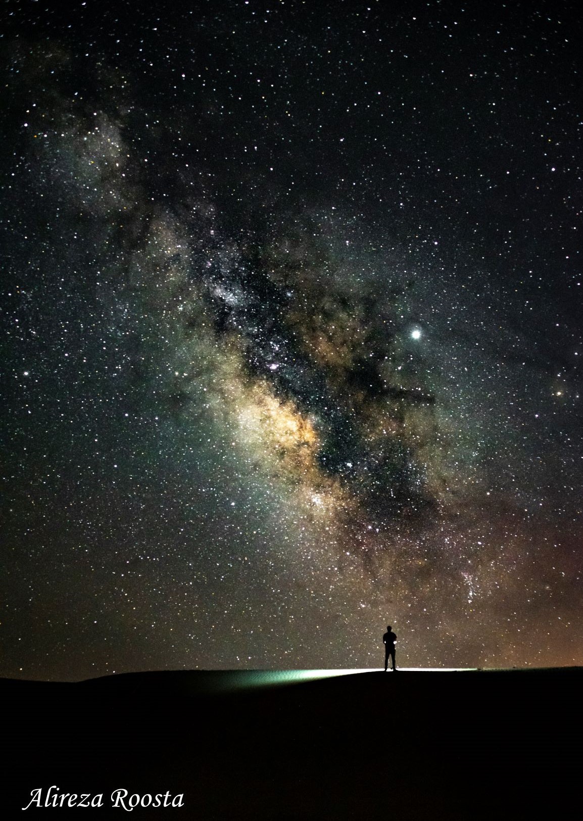 alone in dark