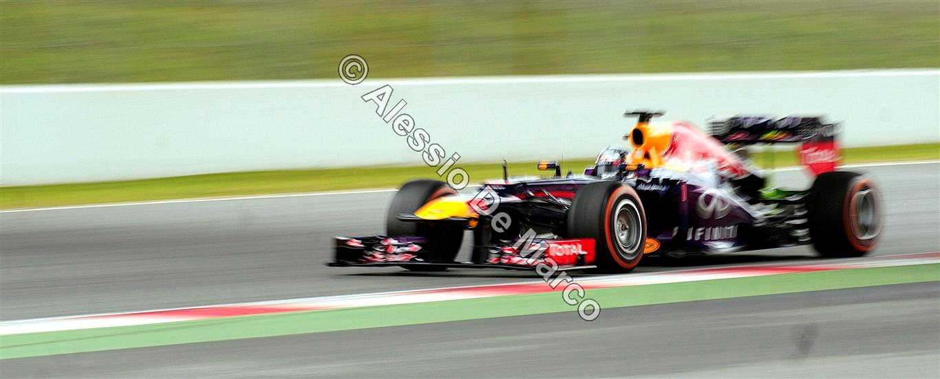F1 2013 - Test Montmelo  (esperimenti fotografici)
