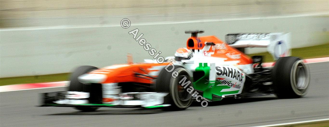 F1 2013 - Test Montmelo  (esperimenti fotografici)