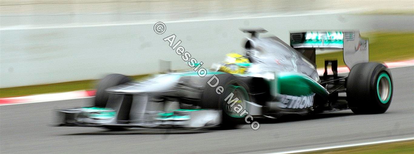 F1 2013 - Test Montmelo  (esperimenti fotografici)