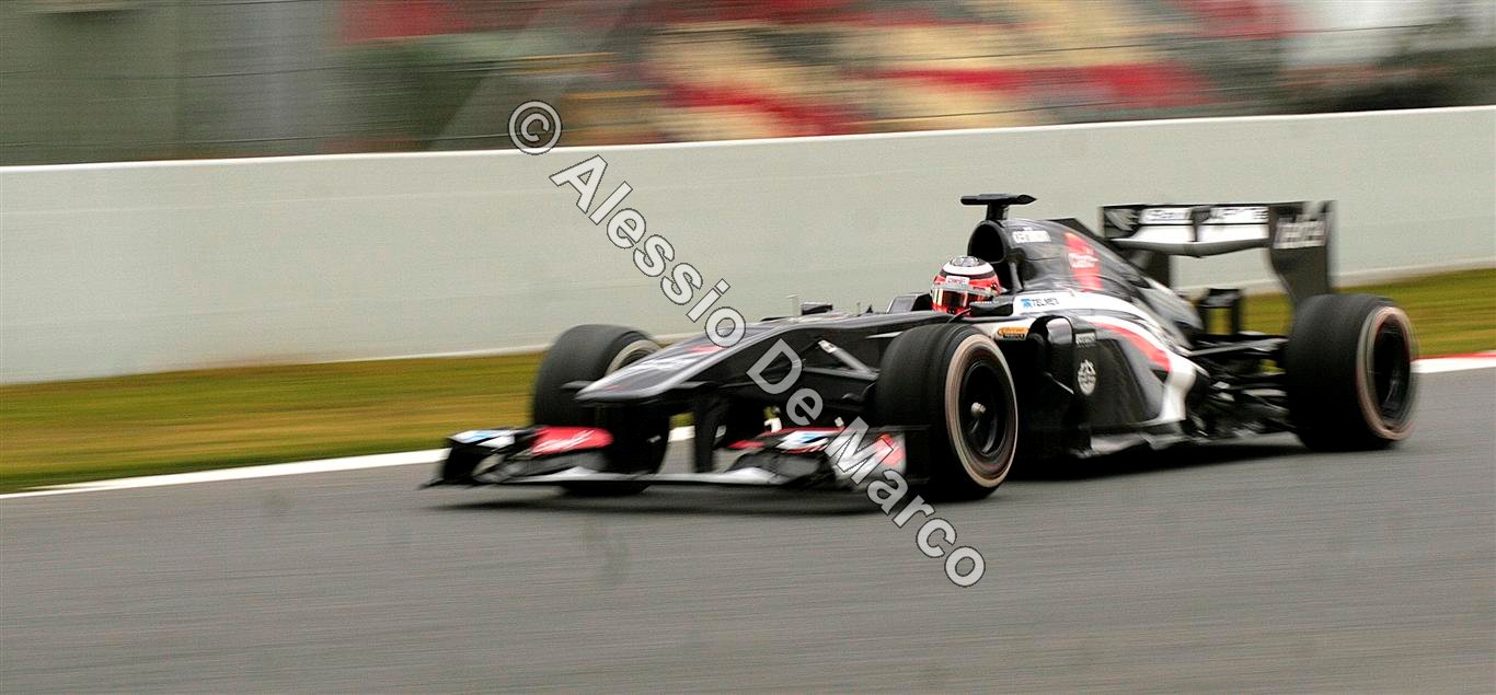 F1 2013 - Test Montmelo  (esperimenti fotografici)