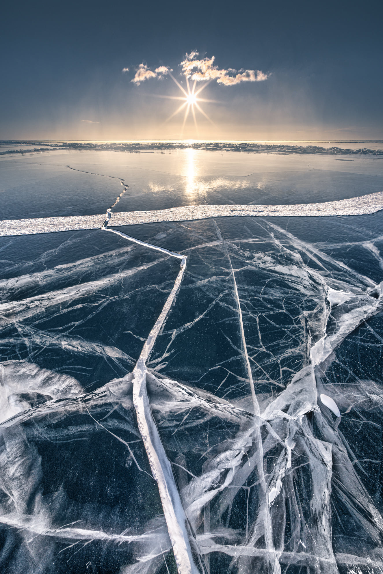 Un marmo volto al cielo.