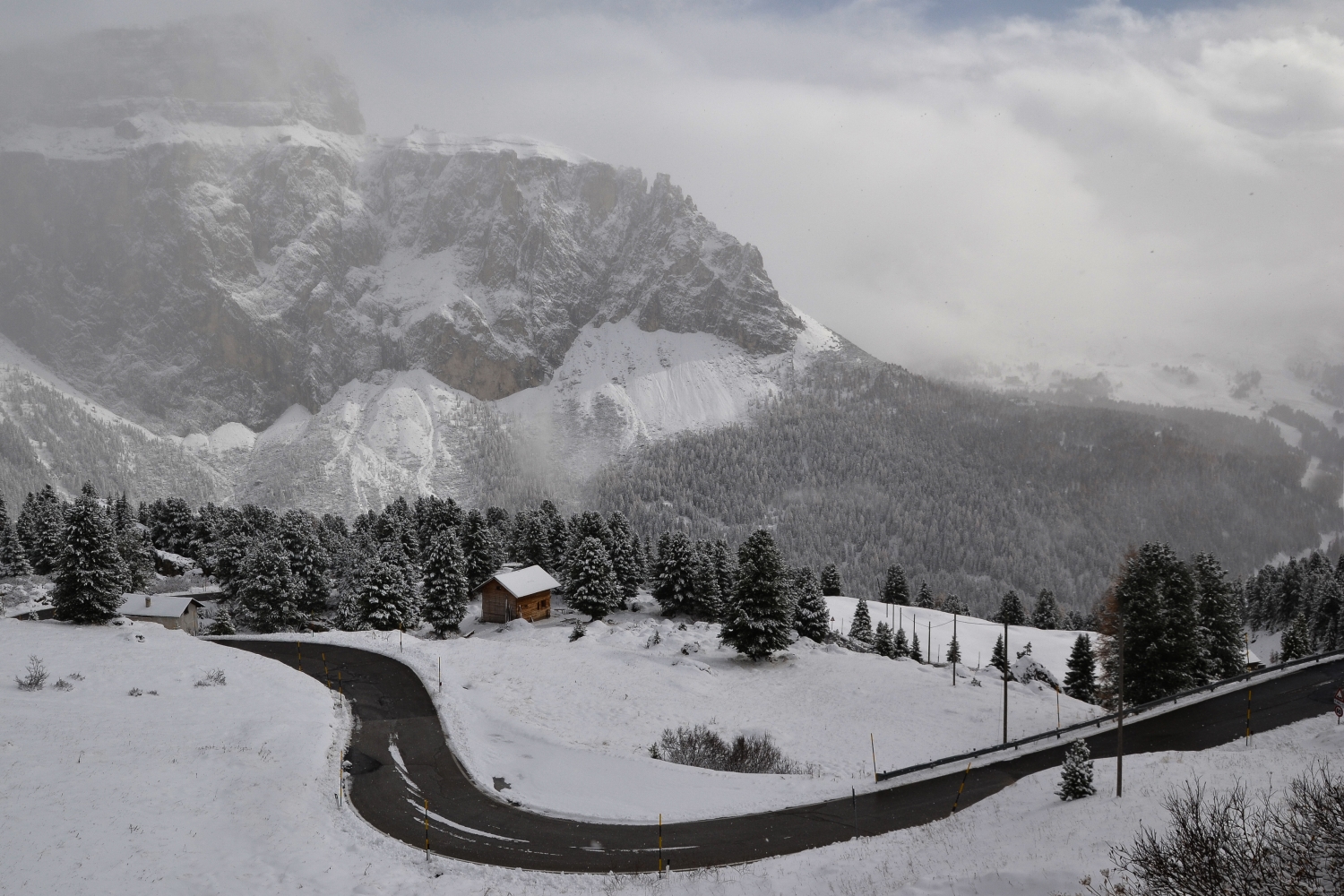Verso il passo Sella