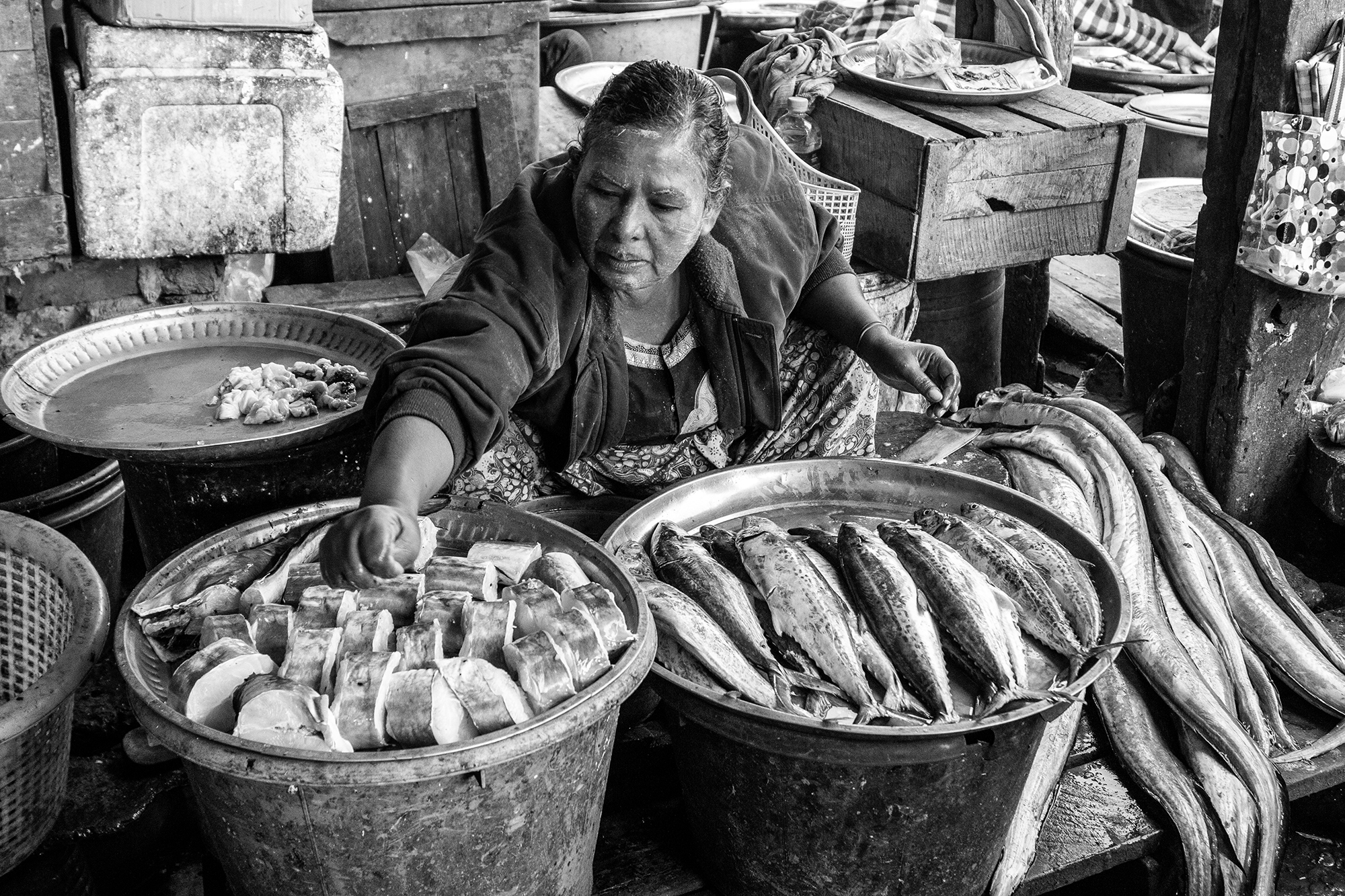 Fish Market in Sittwe