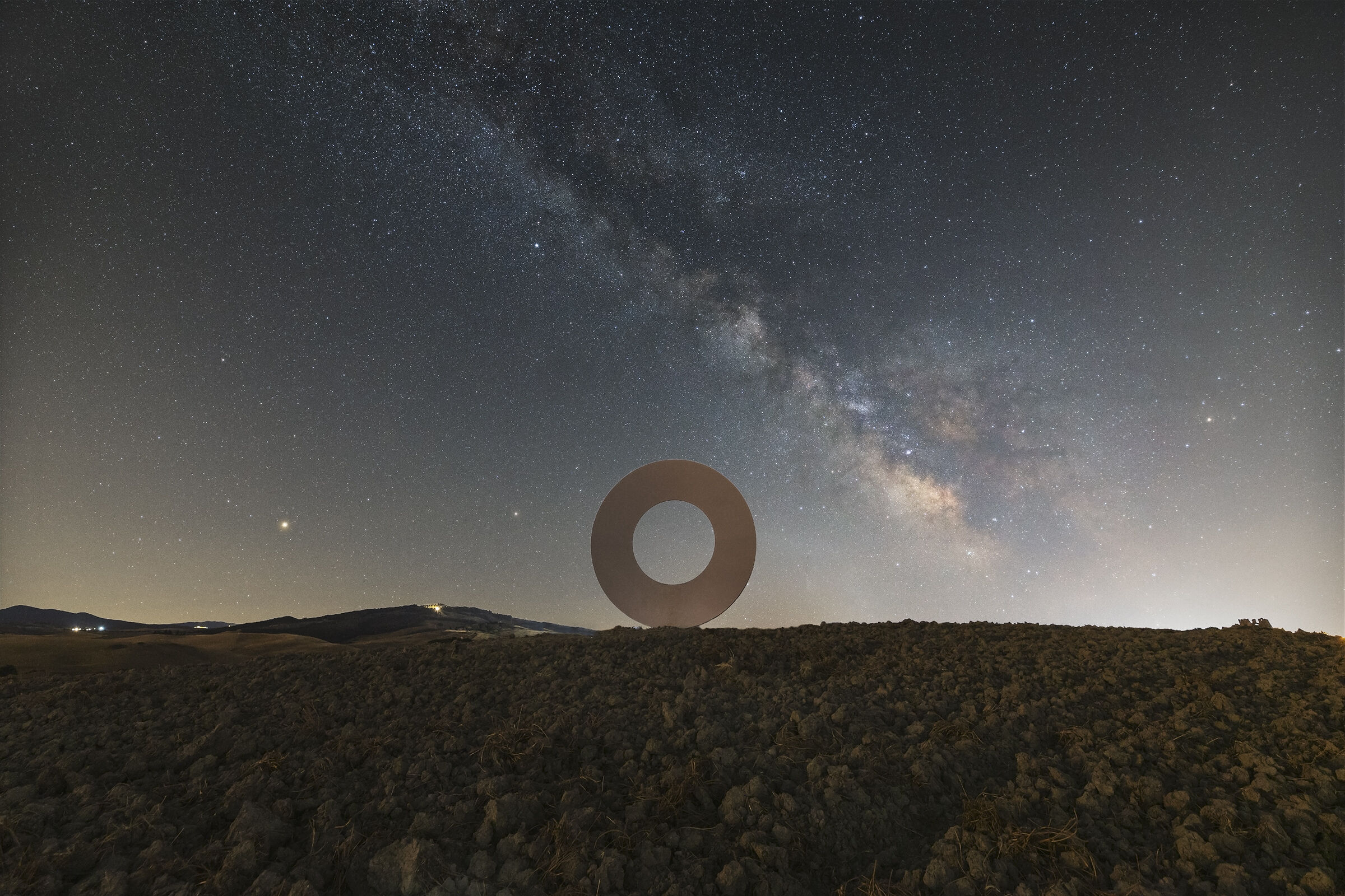 Milky Way in Volterra