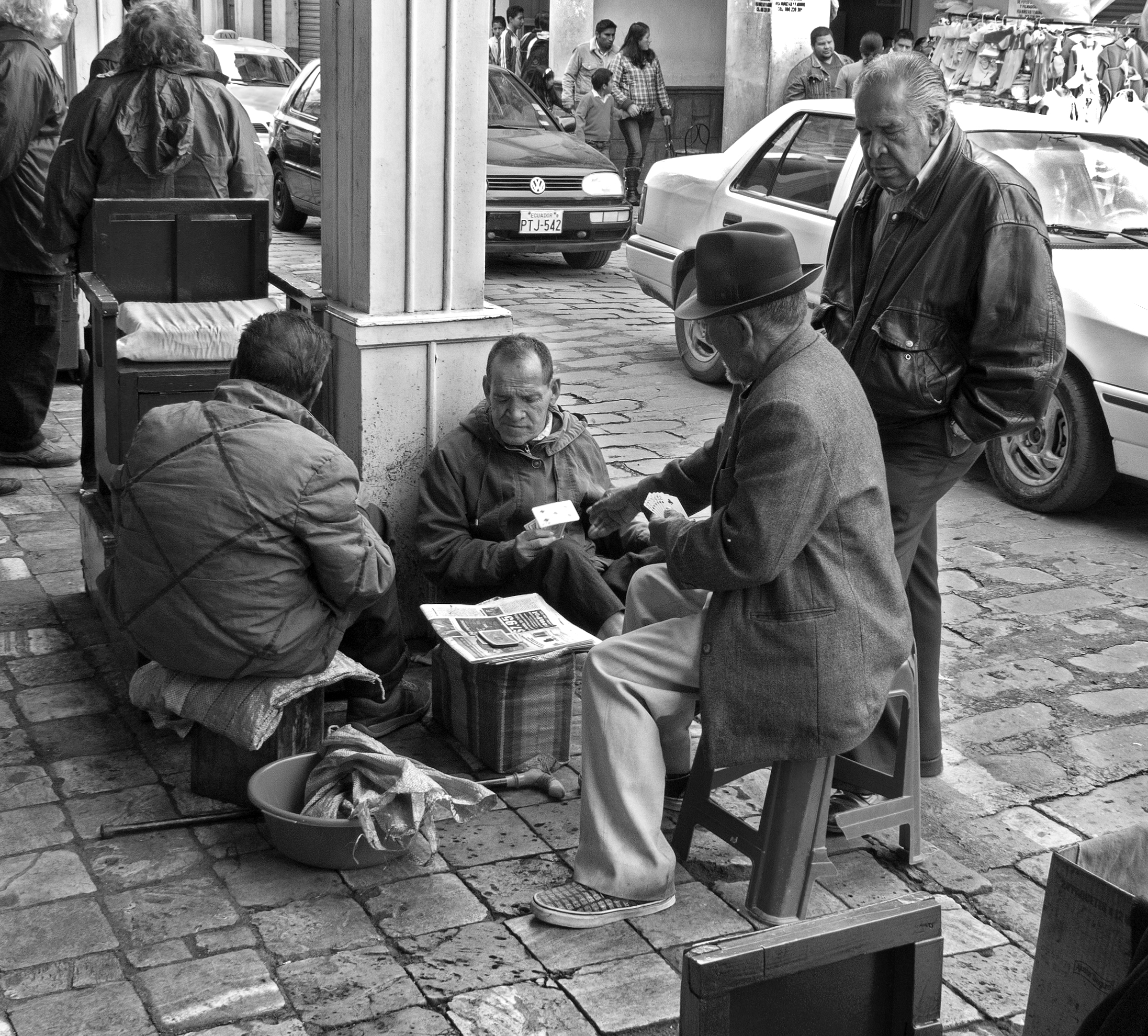 Street at Cuenca Market