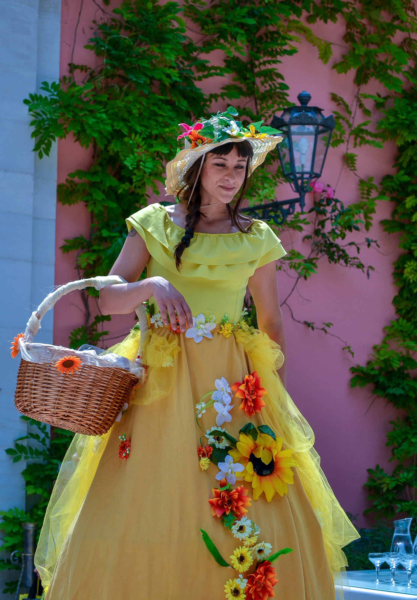 The flower girl...