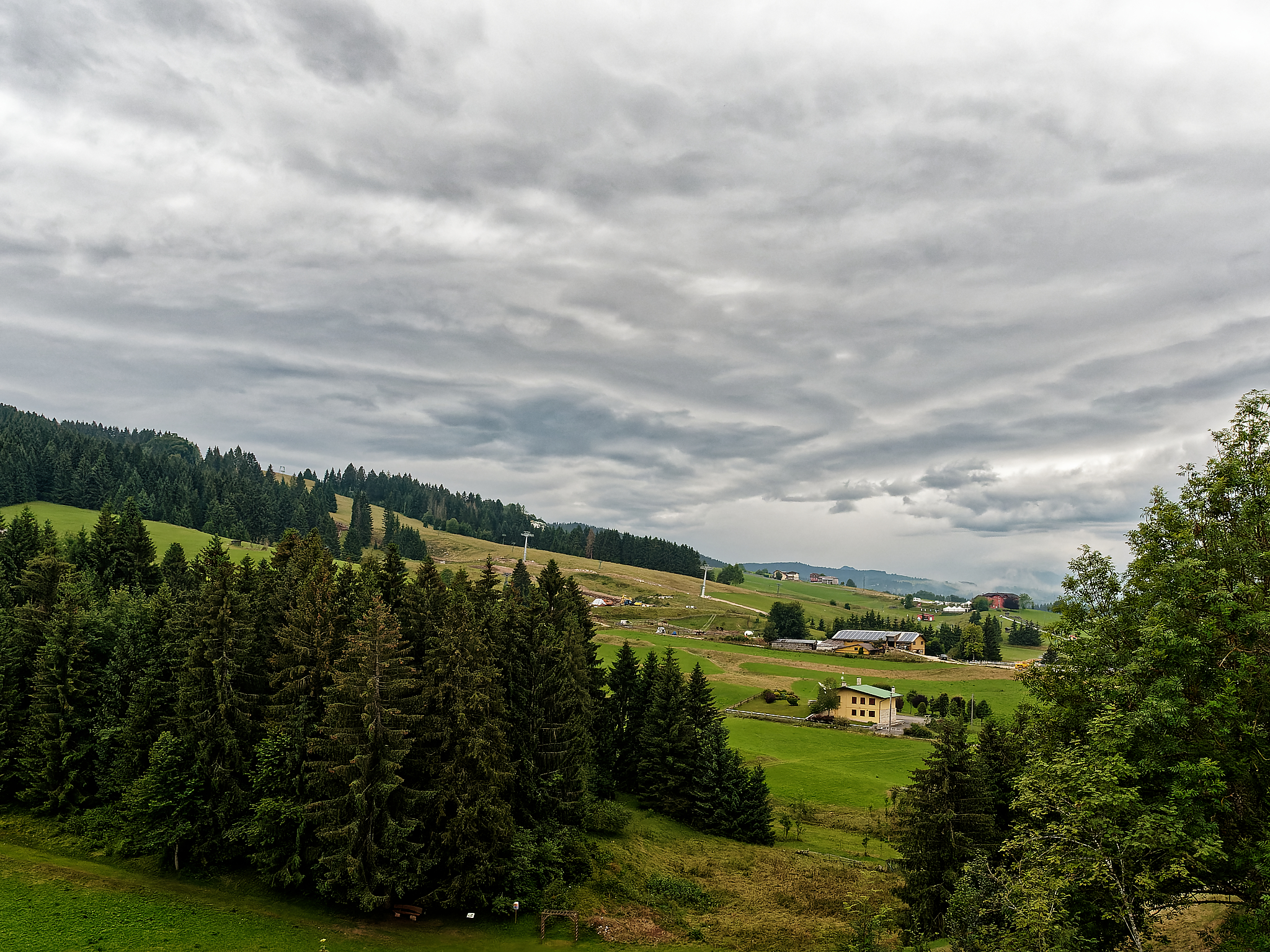 From the terrace of the hotel...