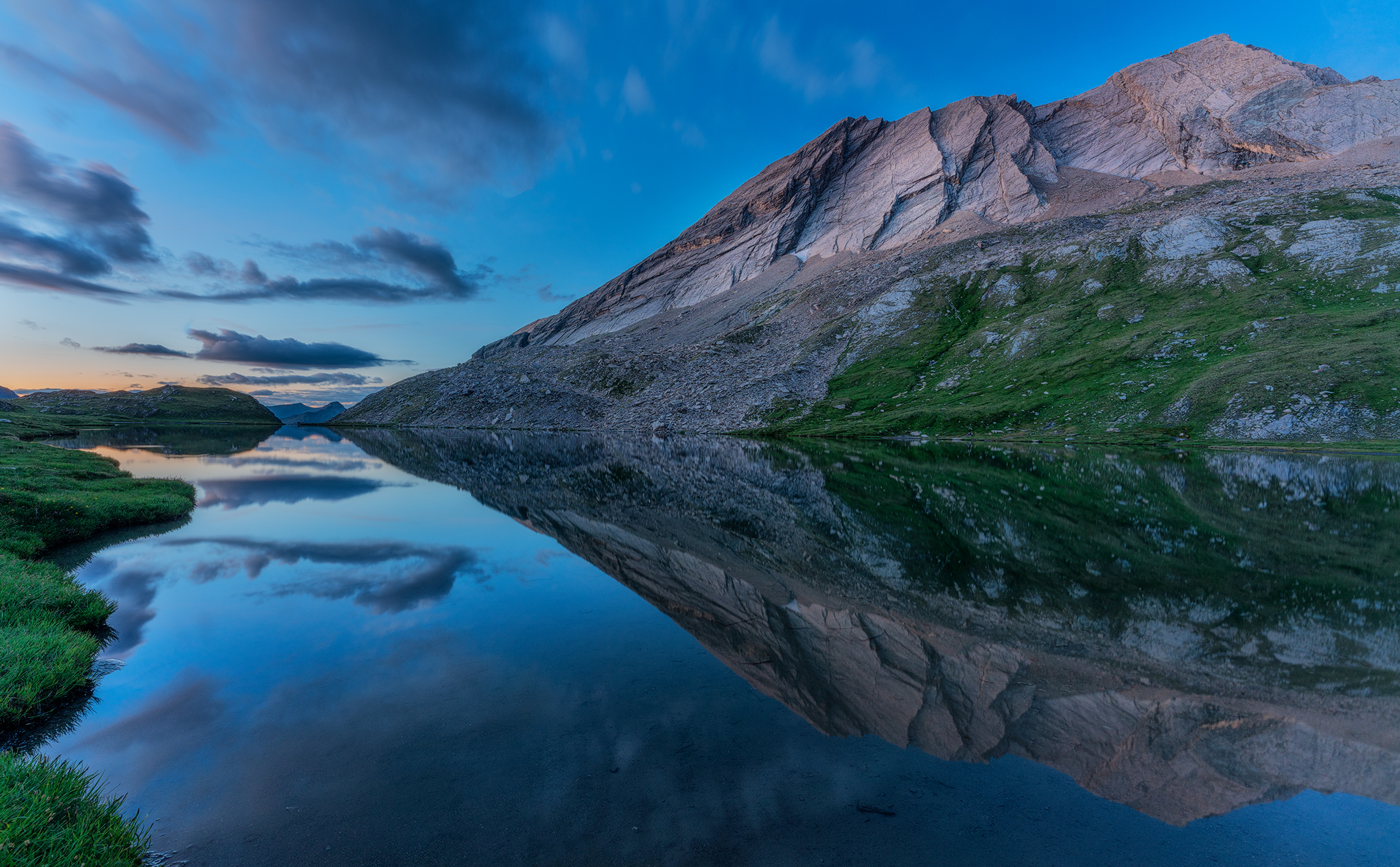 La Taillante allo specchio