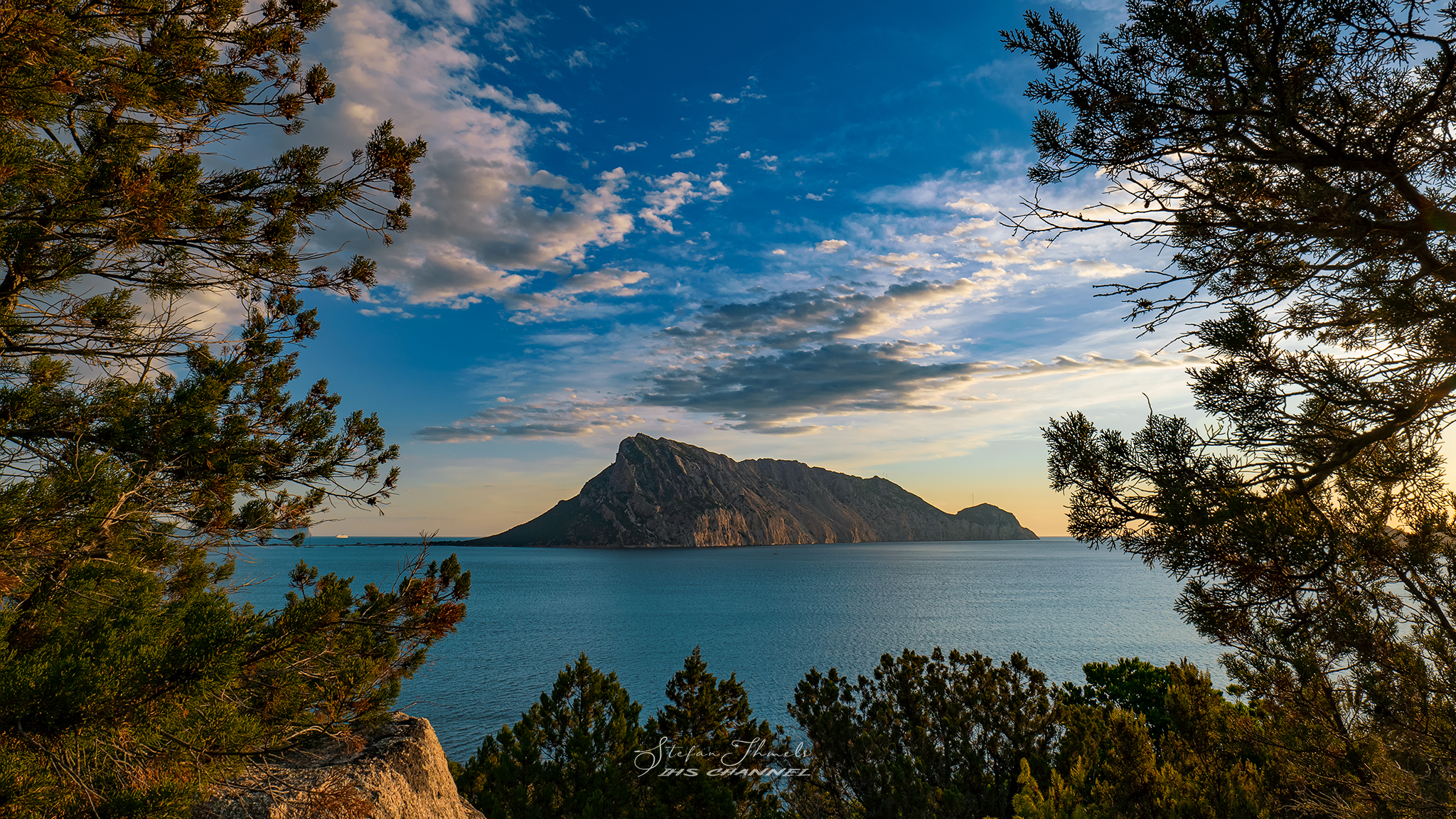 Tavolara seen from Punta Molara