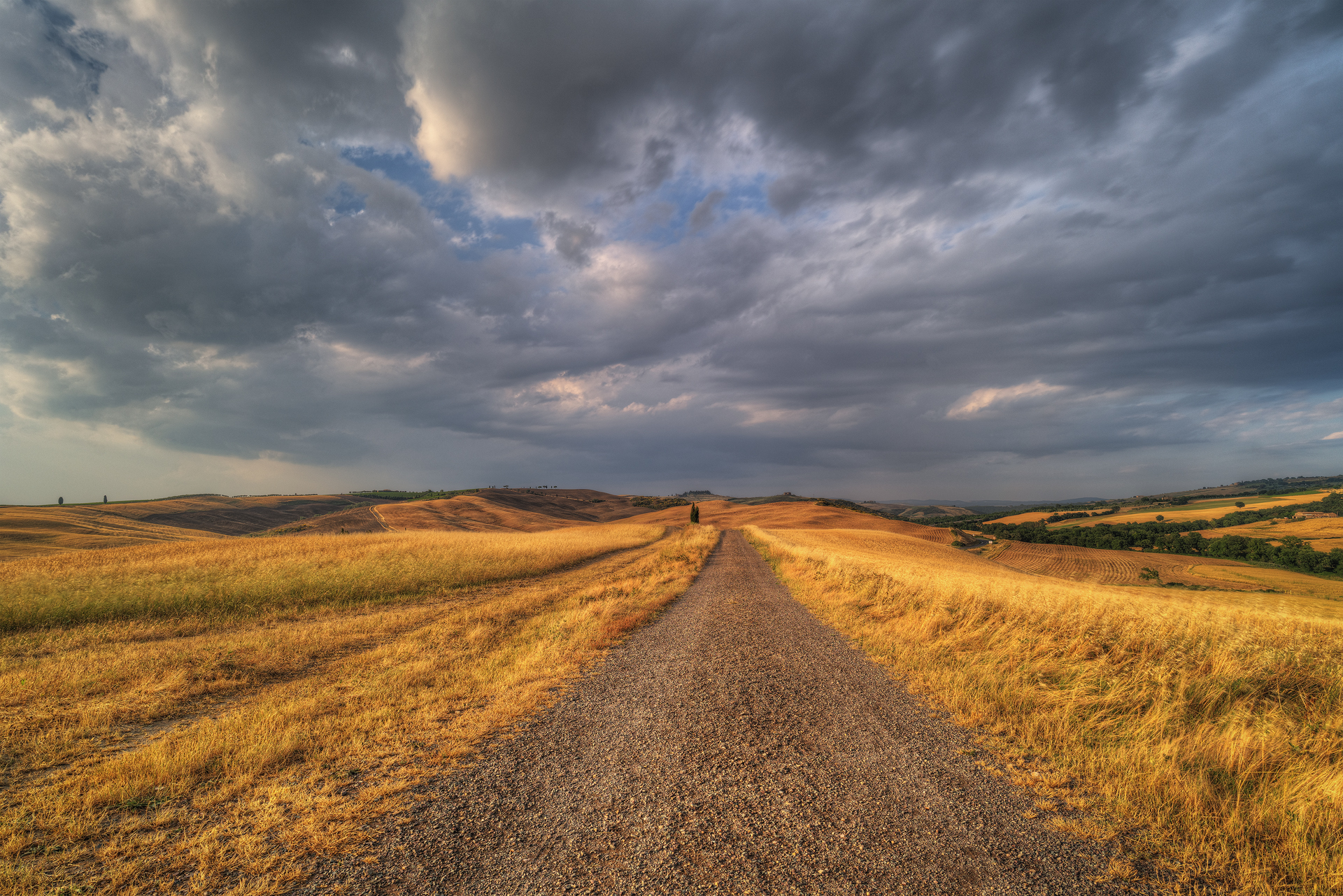 golden hour Val D'orcia