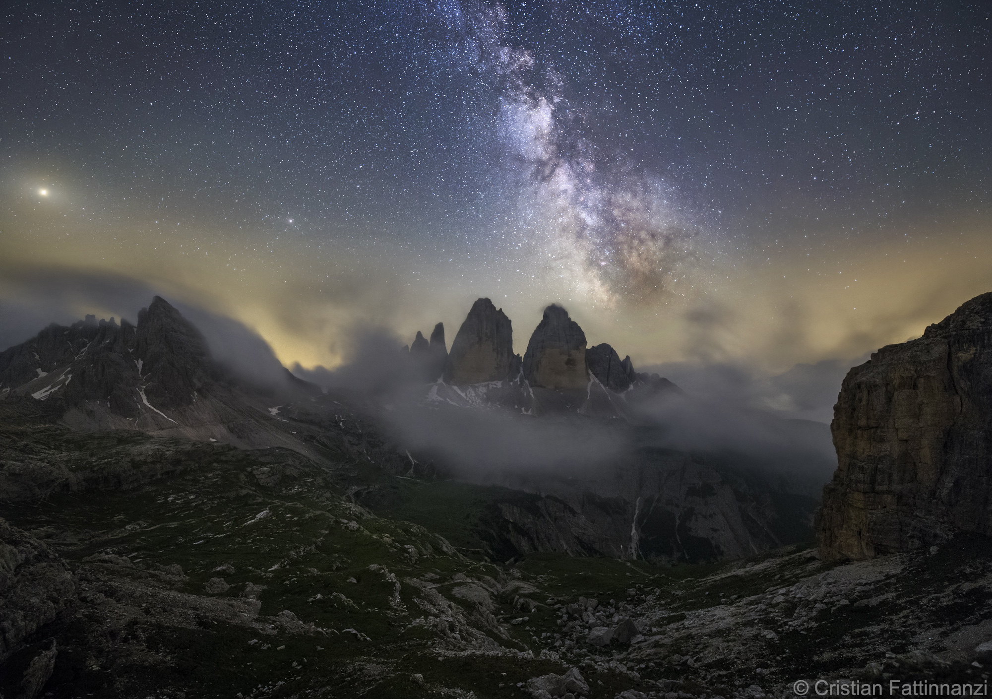 Tre Cime tra le nuvole