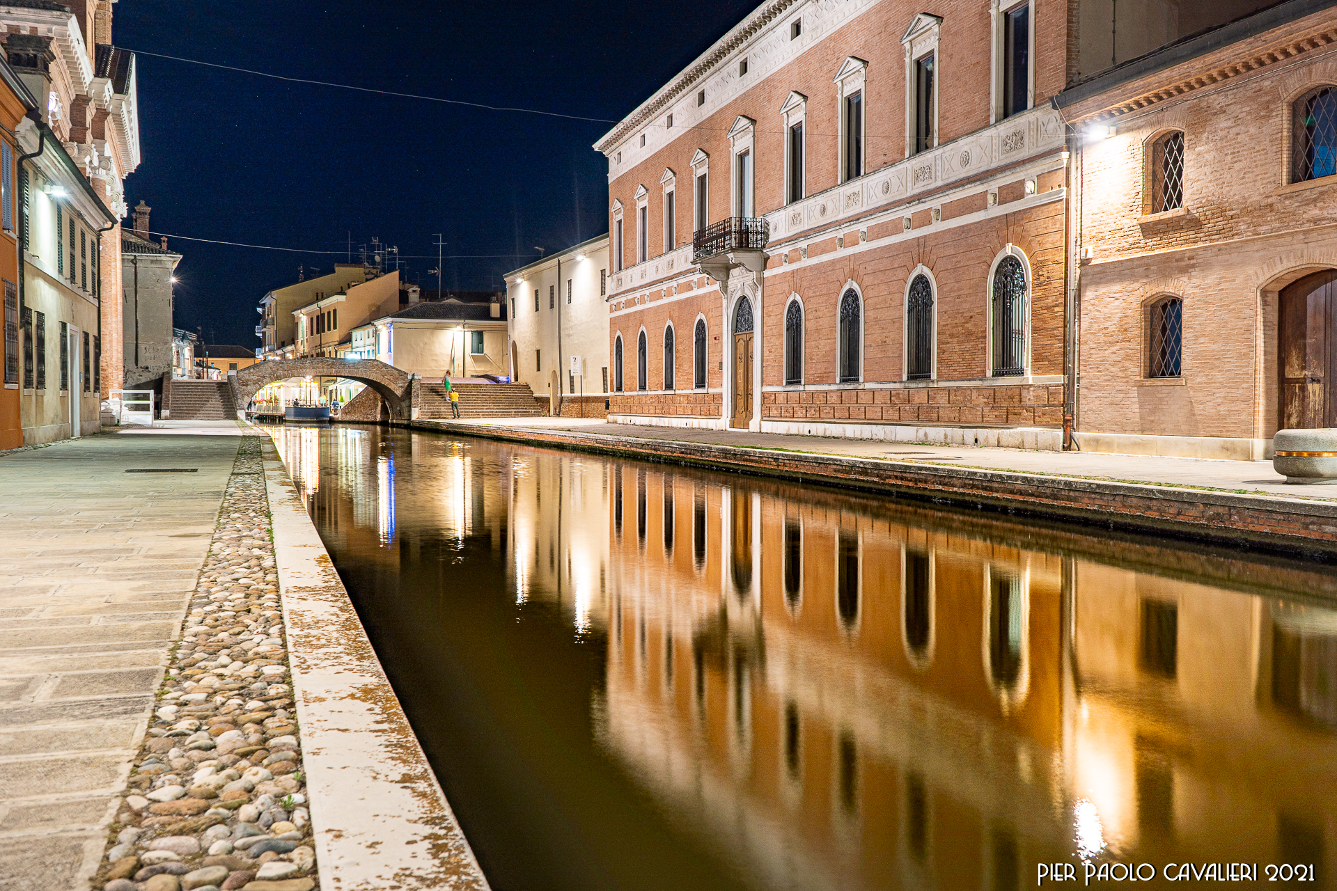 Palazzo Bellini background Ponte degli Sbirri