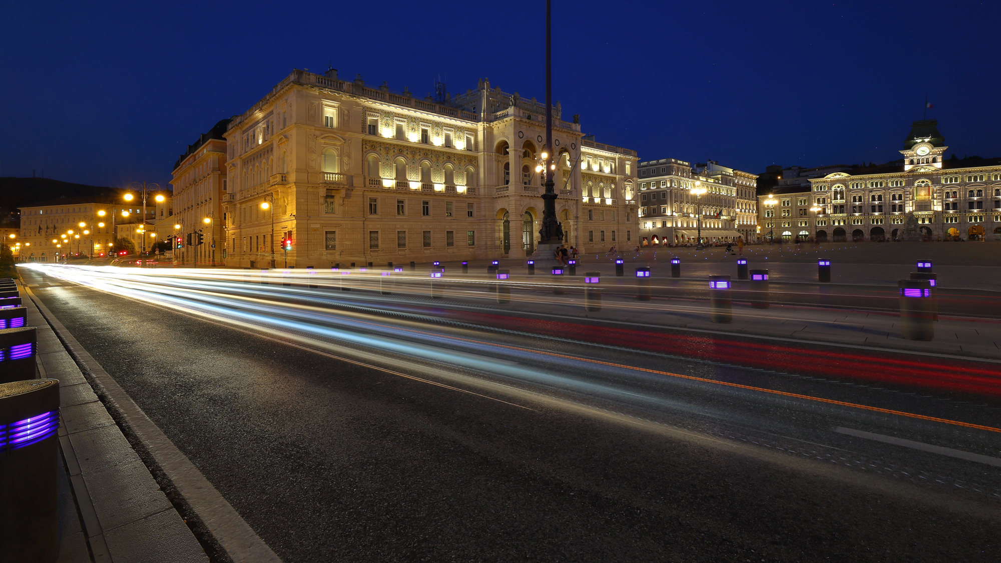 Trieste by night