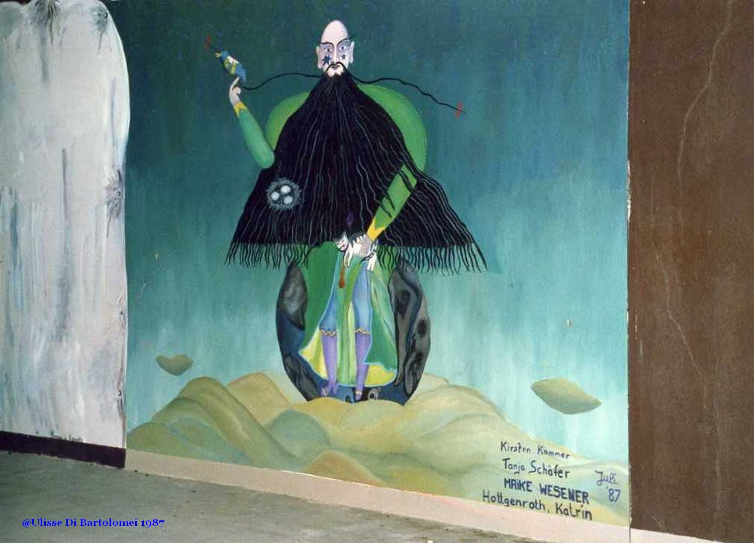 Graffiti murali in altri tempi 1