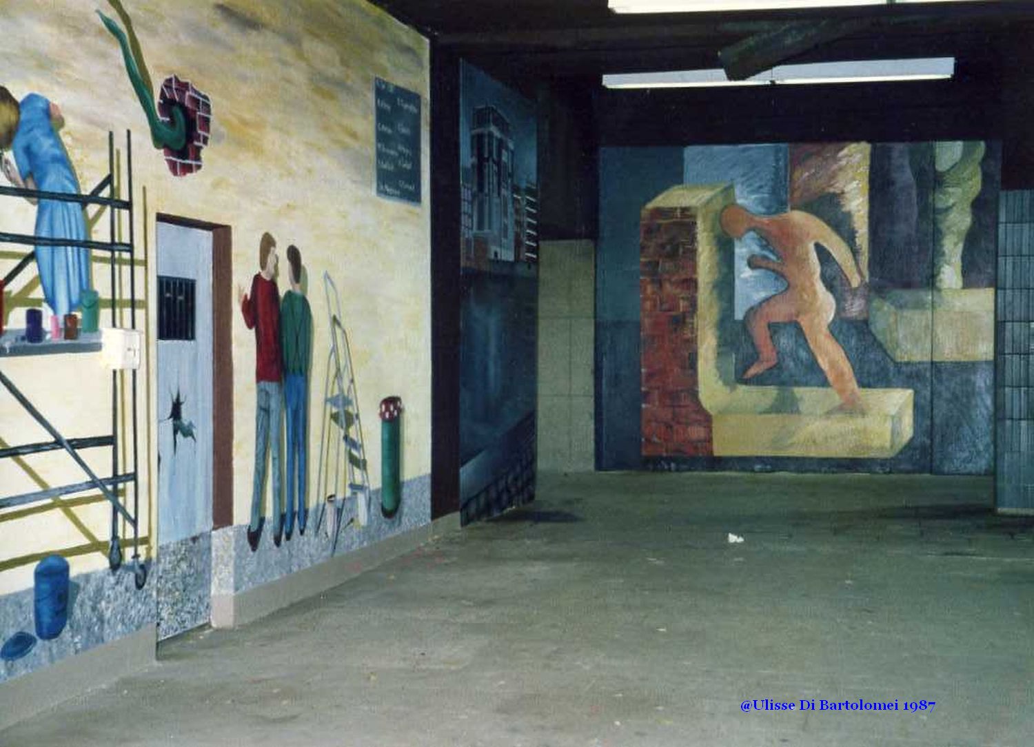 Graffiti murali in altri tempi 2