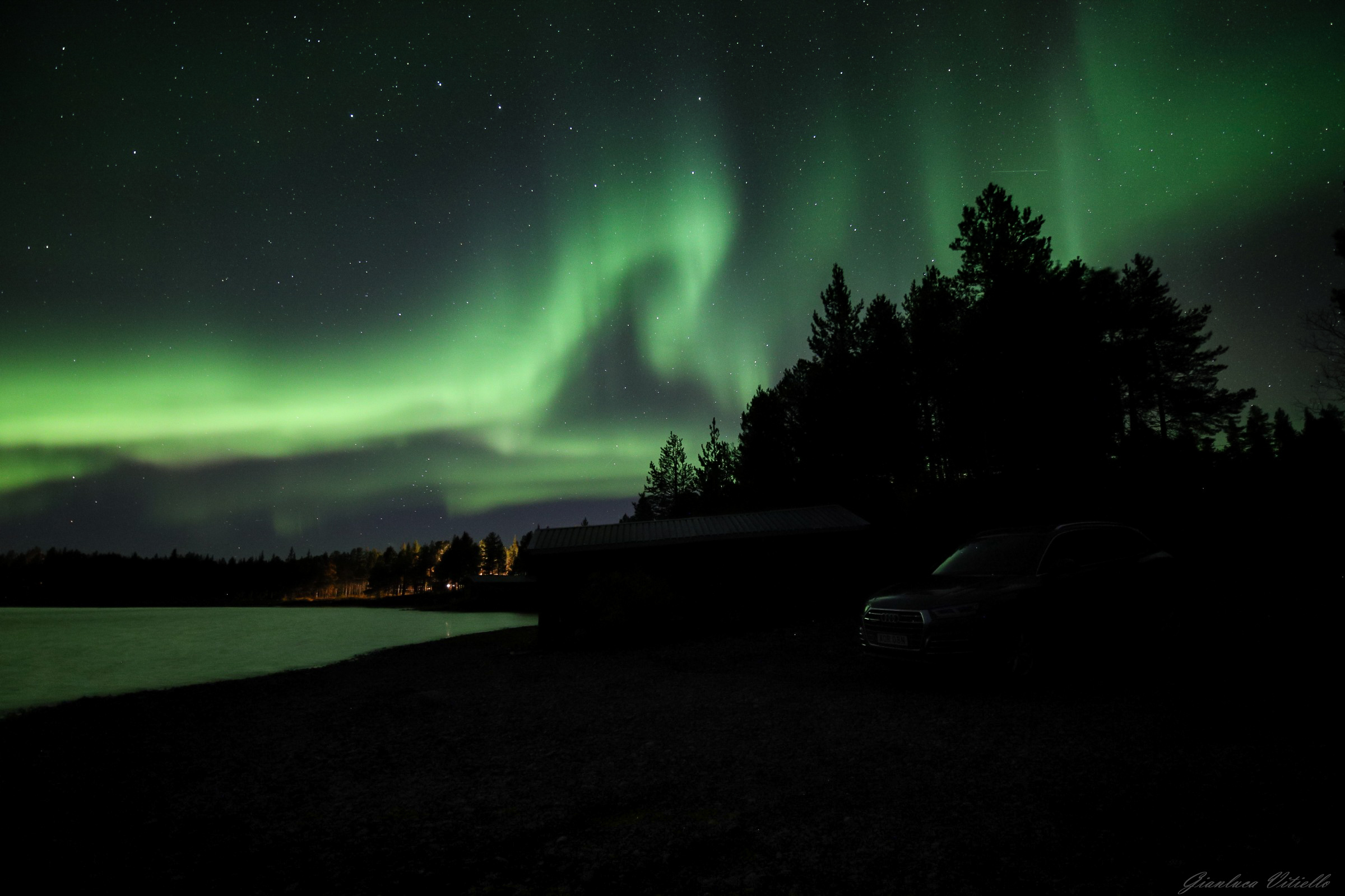Aurora Boreale a Paksuniemi