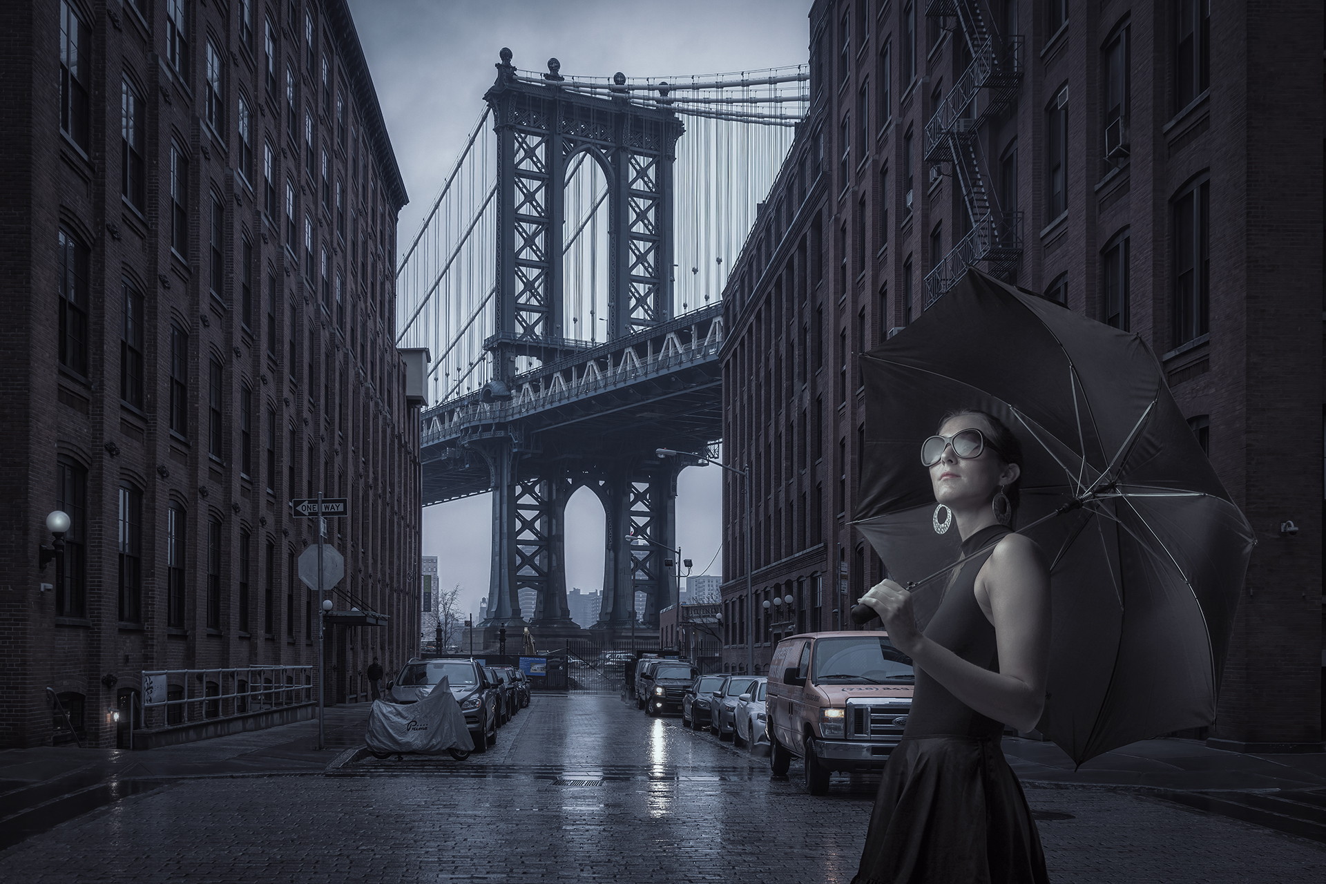 Pioggia a Brooklyn