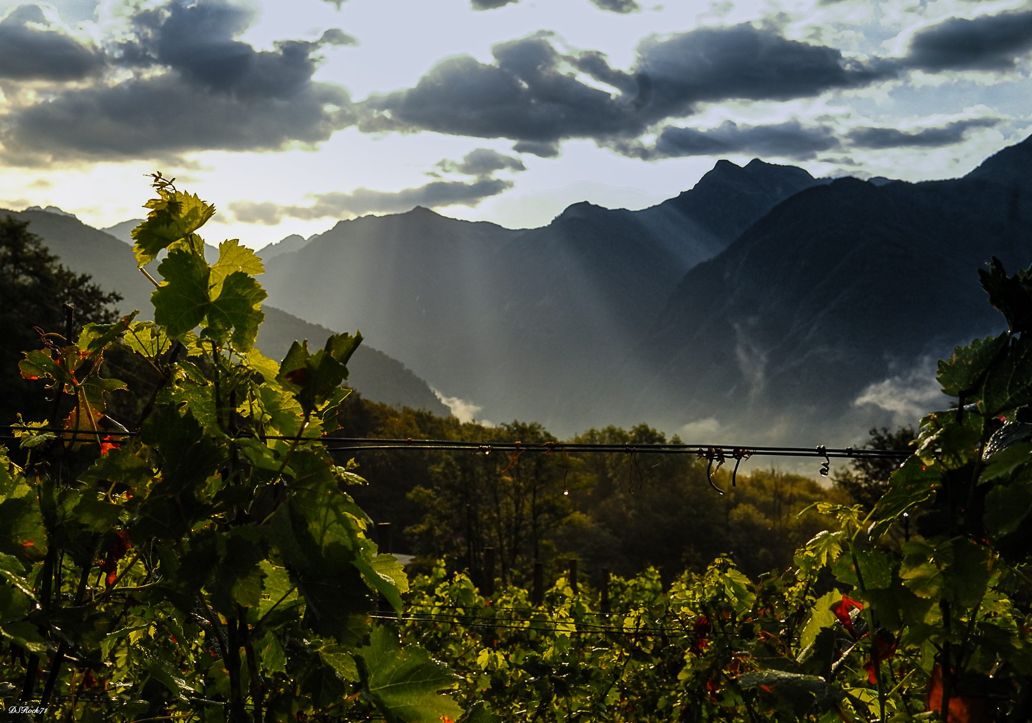 ... and the light of God will illuminate the valley...