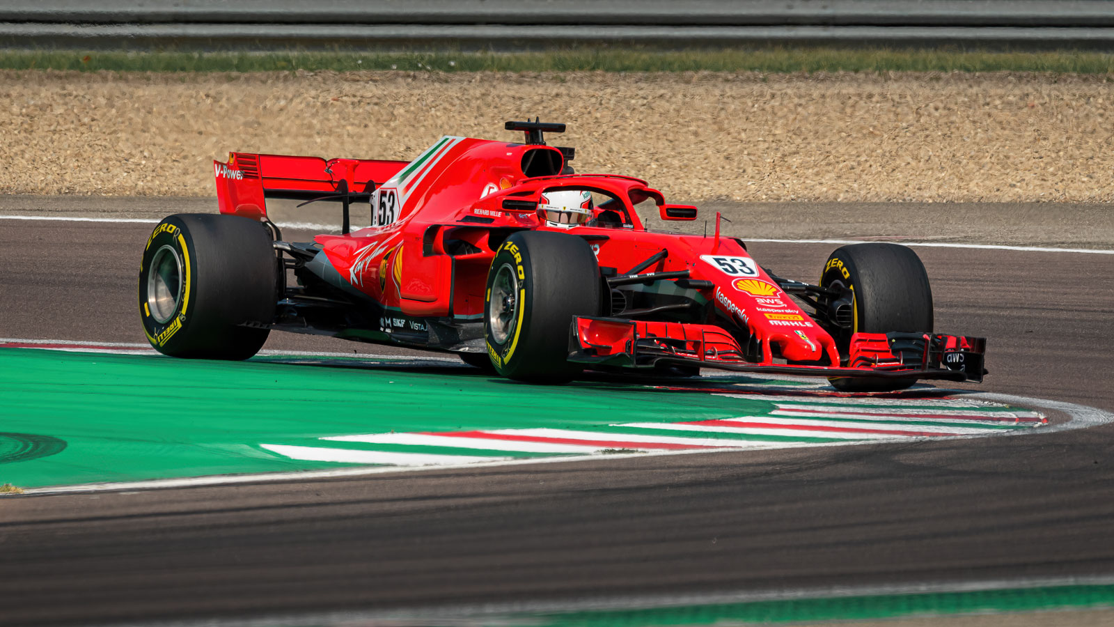 Callum Ilott - sf71h - Test circuito di Fiorano