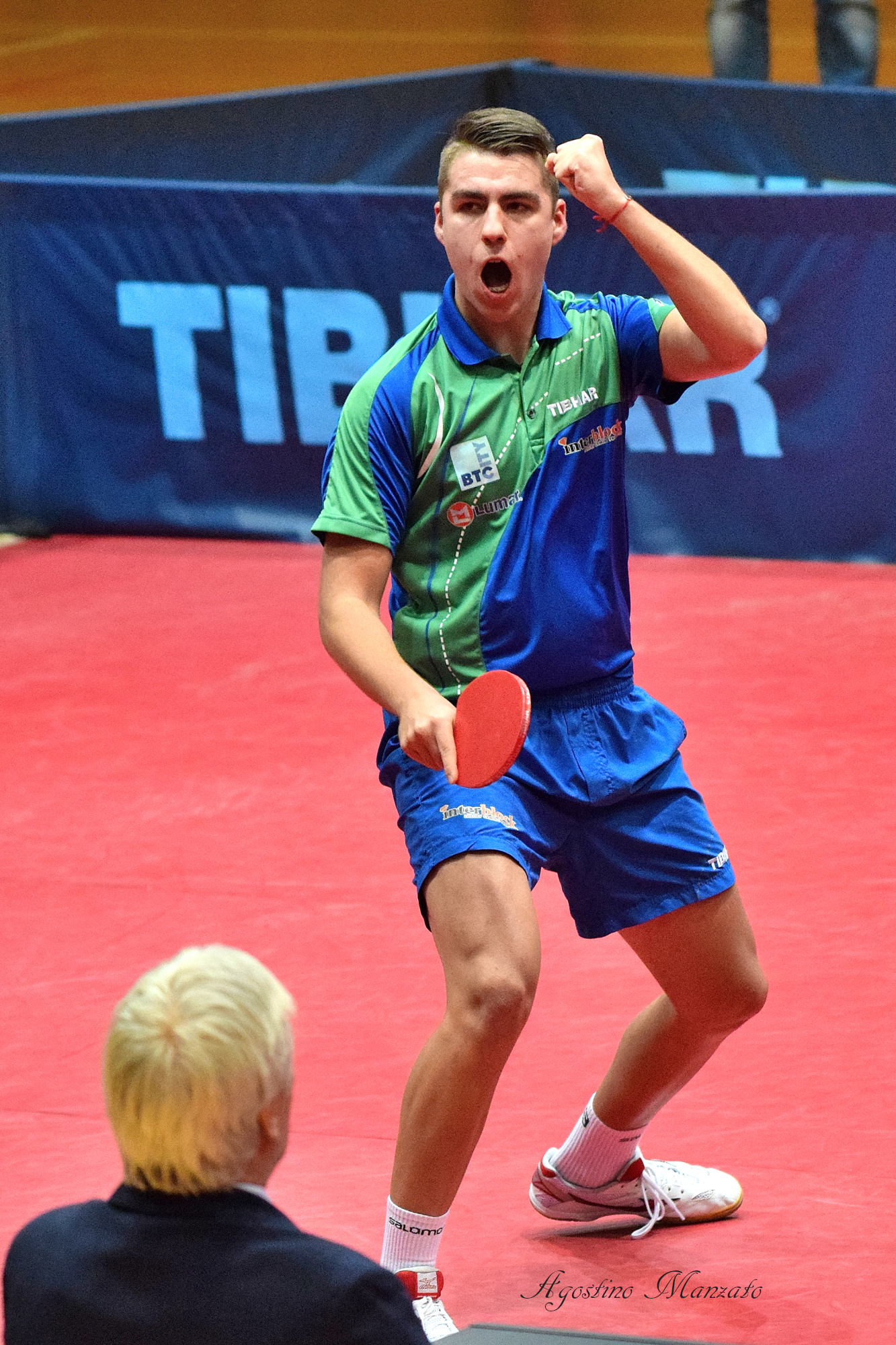 Darko Jorgic porta avanti la Slovenia sulla Polonia