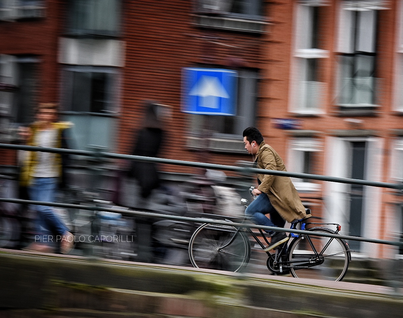 Panning in Bici Amsterdam