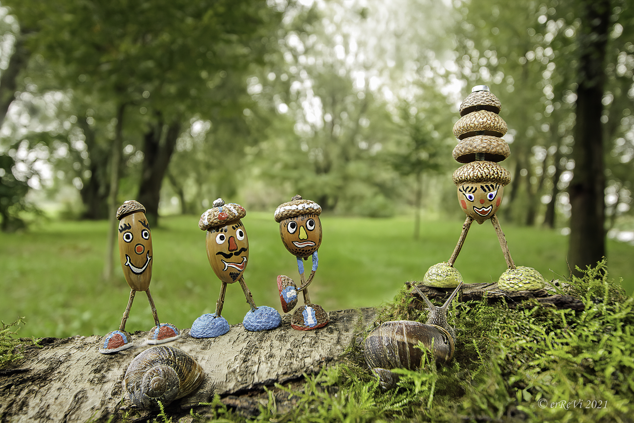 She mounted her head...