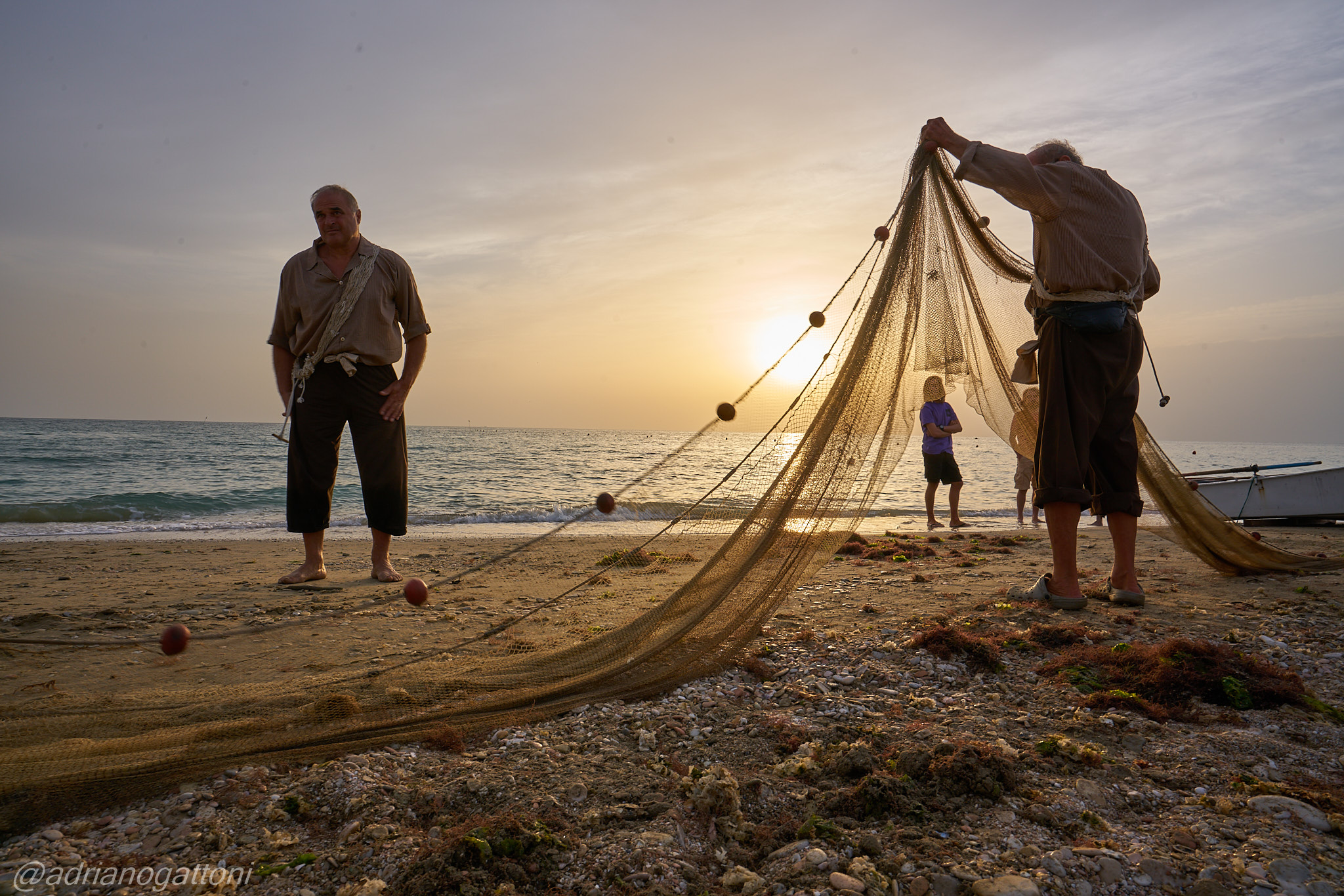 alla fine si sistemano le reti