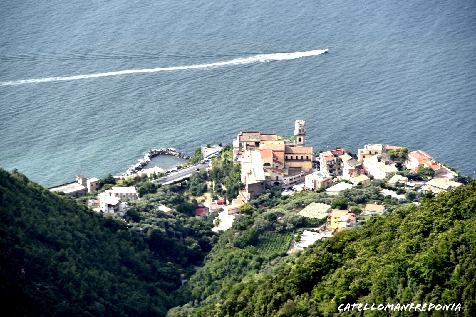 Pozzano (fraz. di Castellammare di Stabia), dal Faito