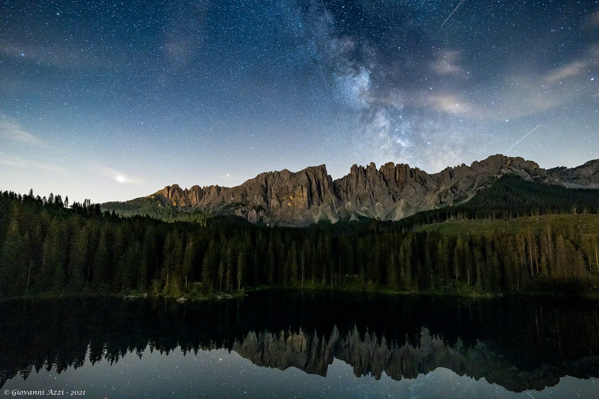 The stars of Carezza