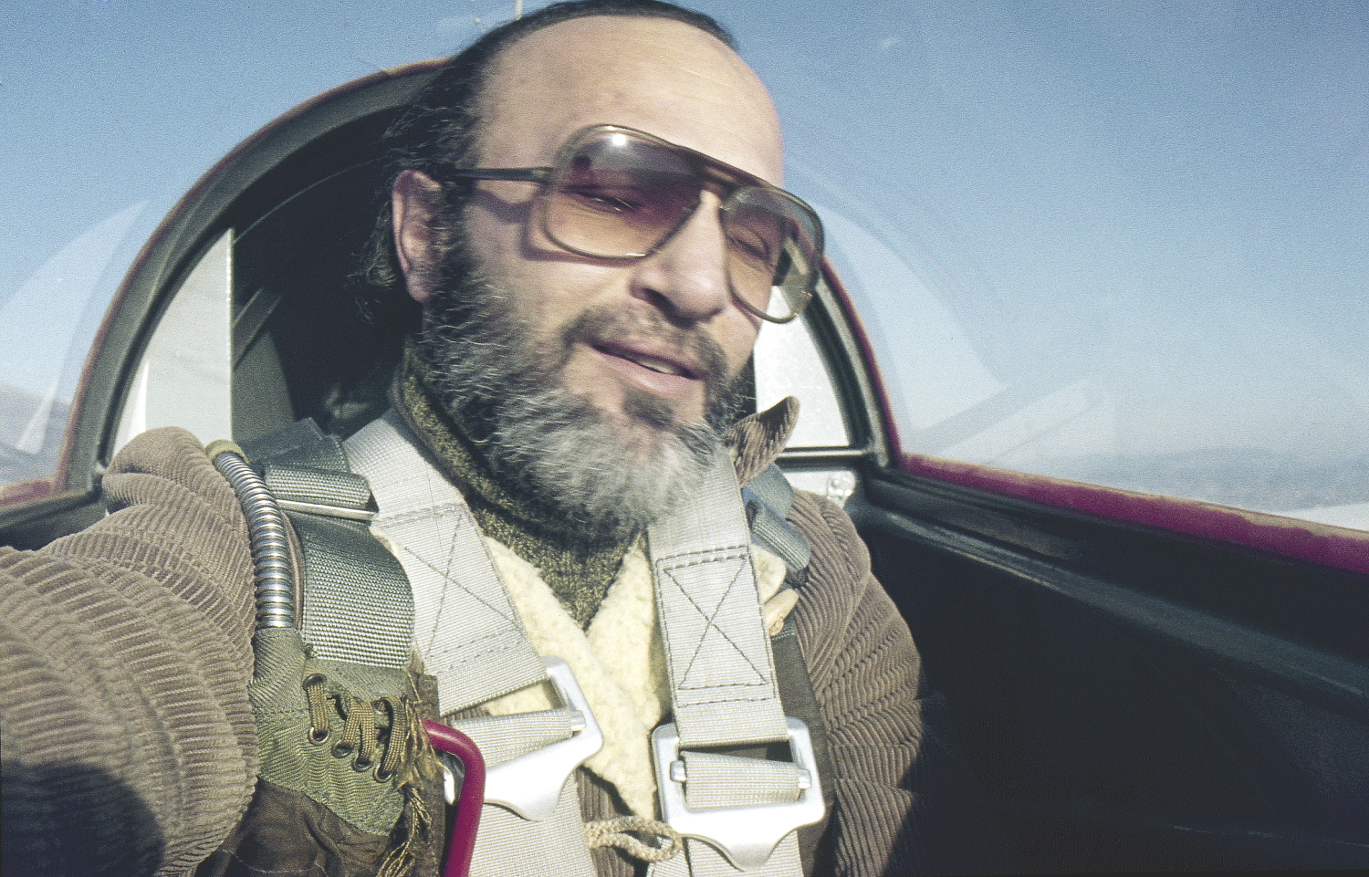 In flight with the 28 mm.