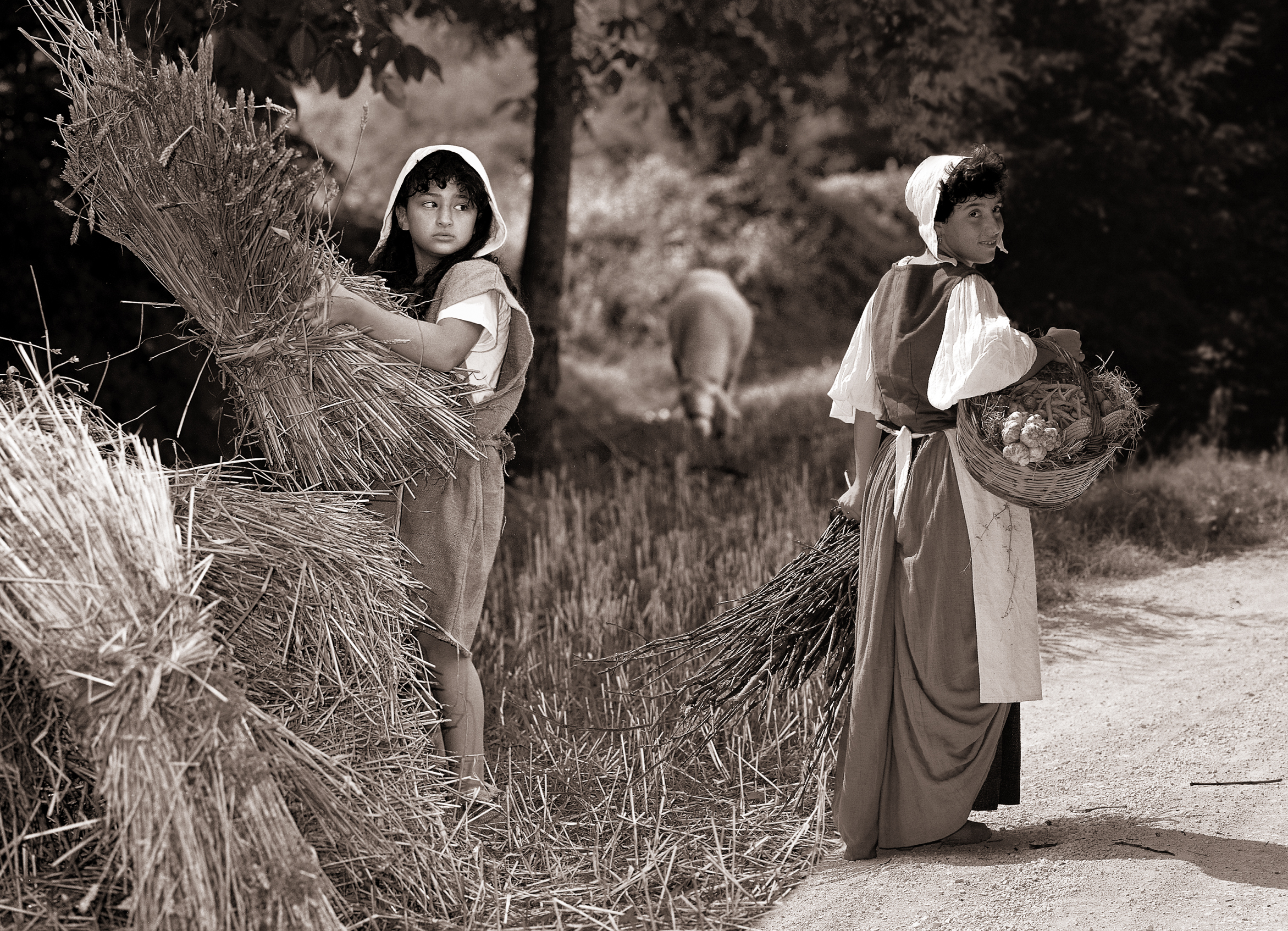 Antiche Contadine foto pellicola 1985