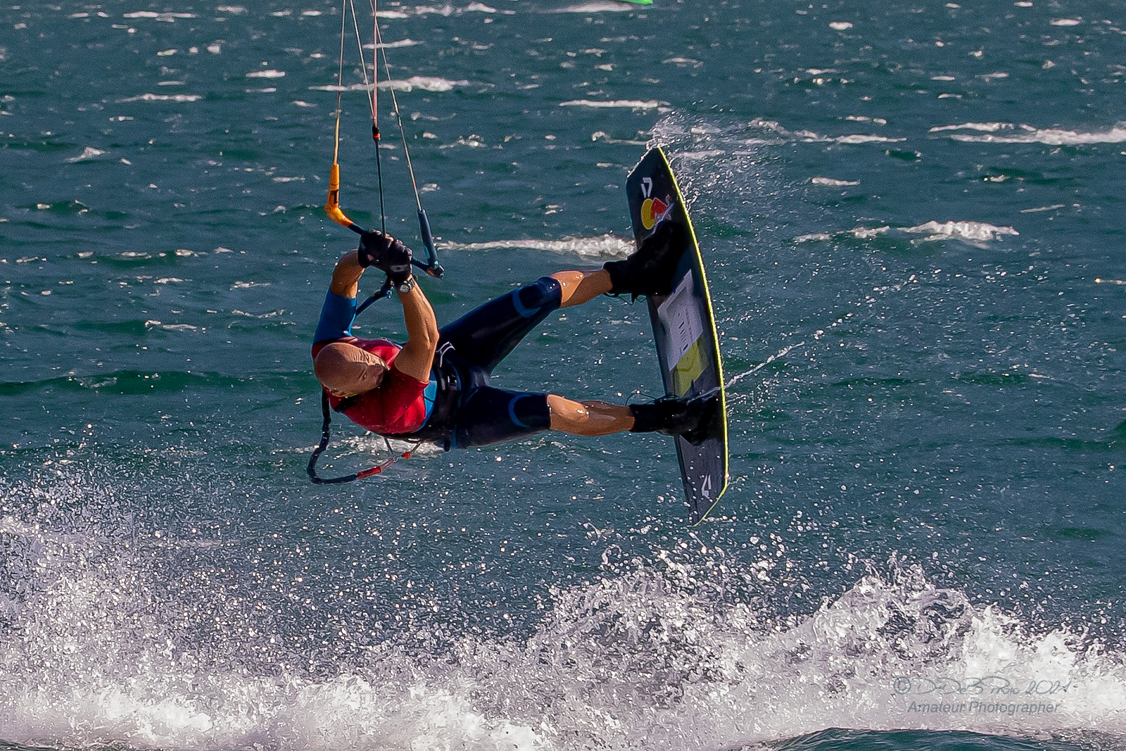 kitesurf sul lago