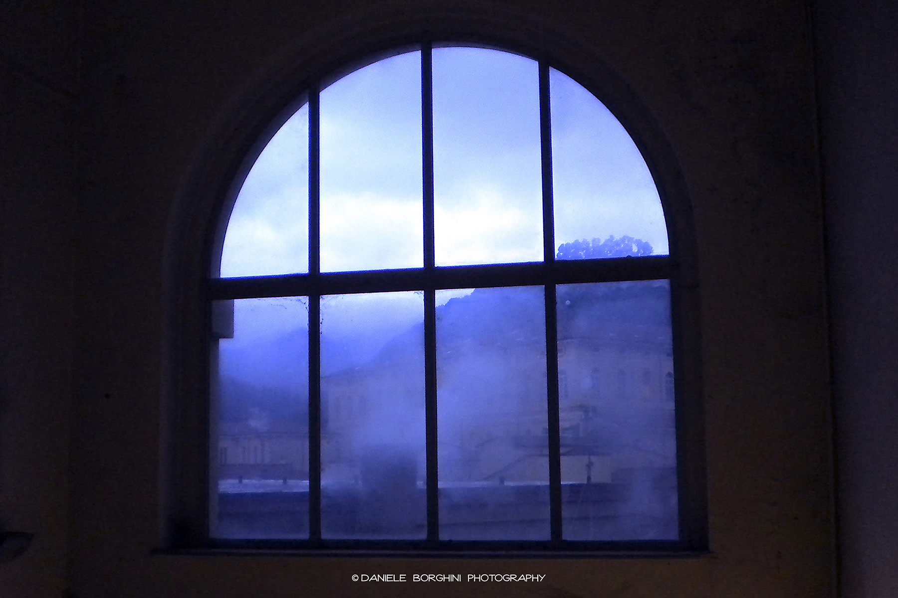 Beyond the stained glass window...