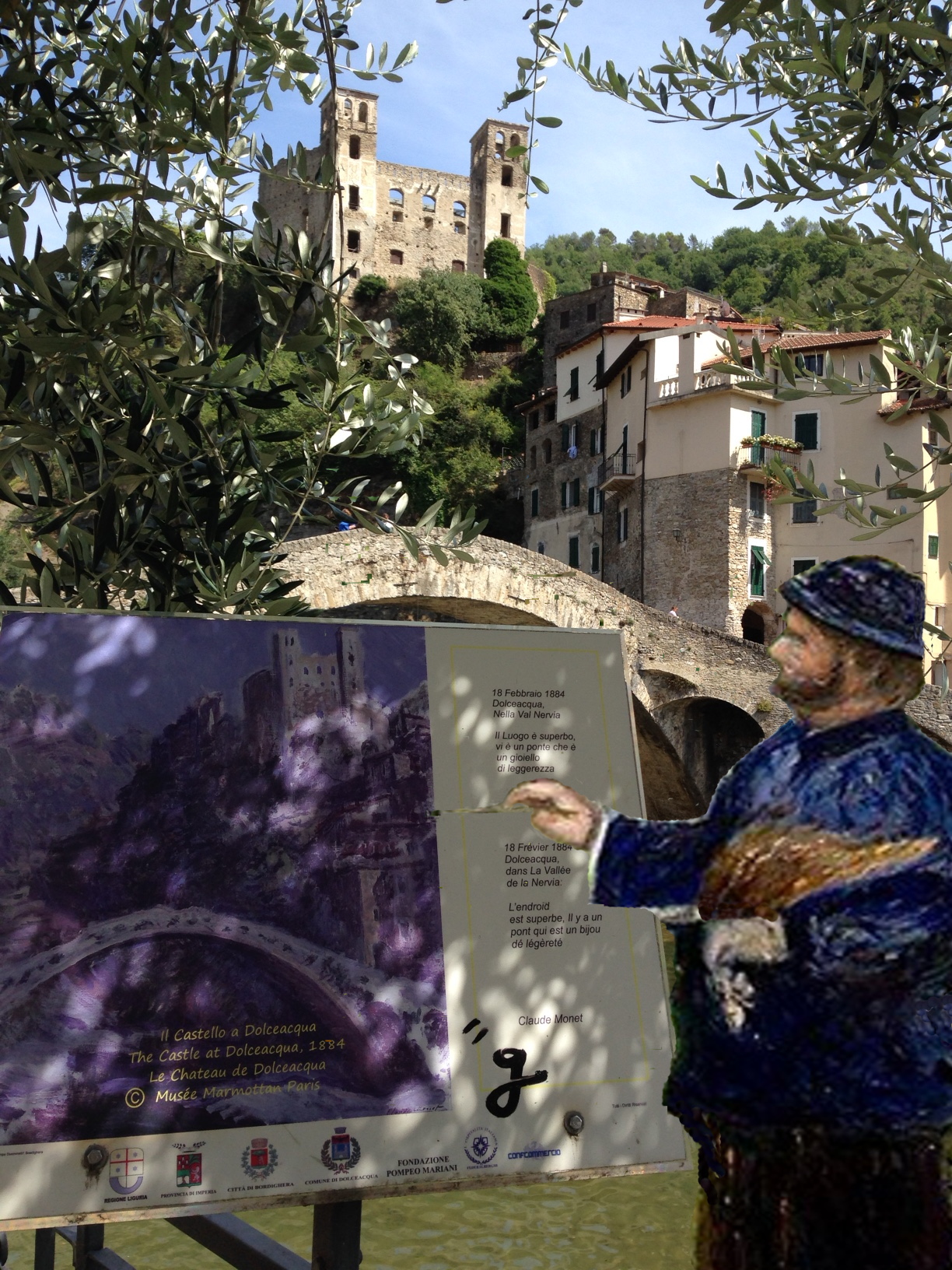 Claude Monet (Dolceacqua)