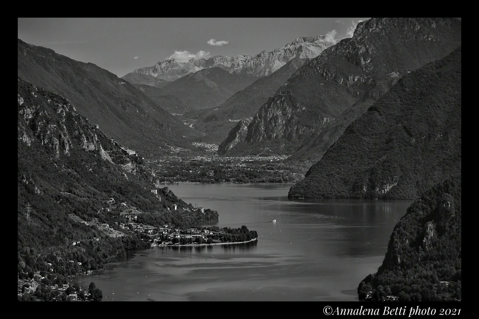 Lake Idro in the province of Brescia