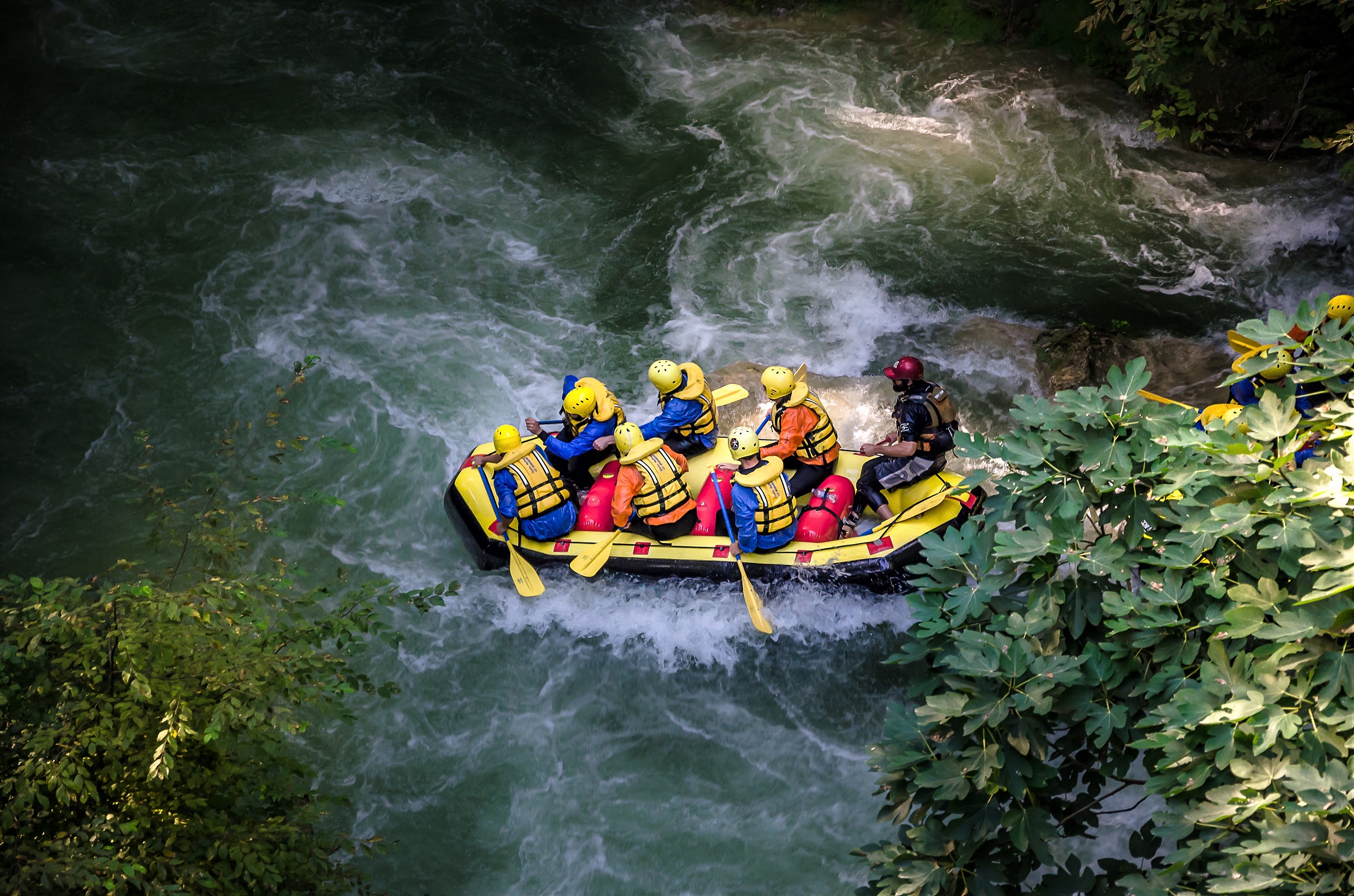 Rafting sul fiume Nera