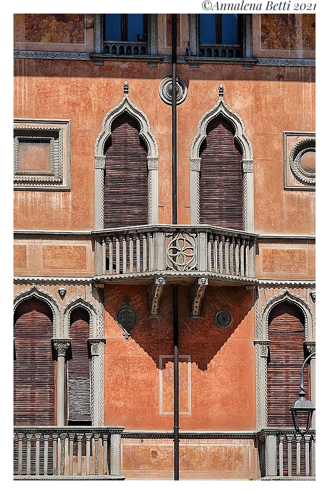 An ancient Venetian-style palace in Desenzano