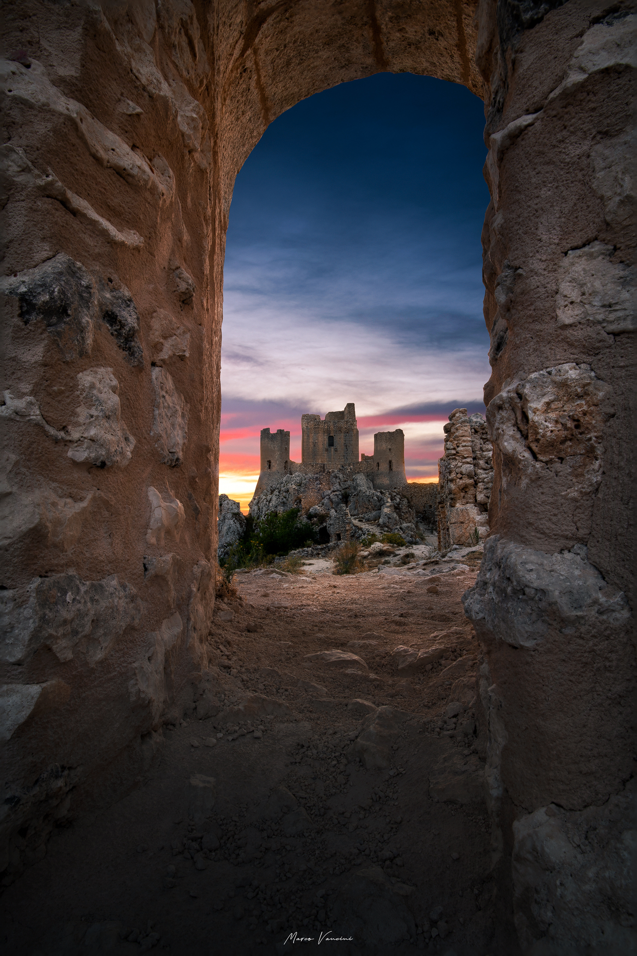 Tramonto a Rocca Calascio