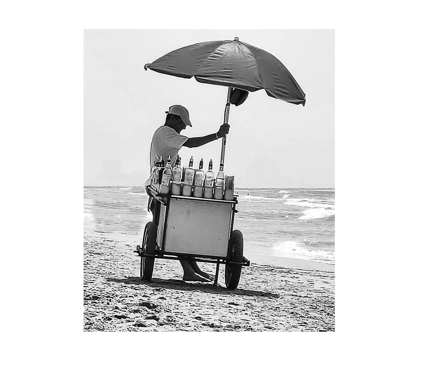 Il riposo del venditore di bibite