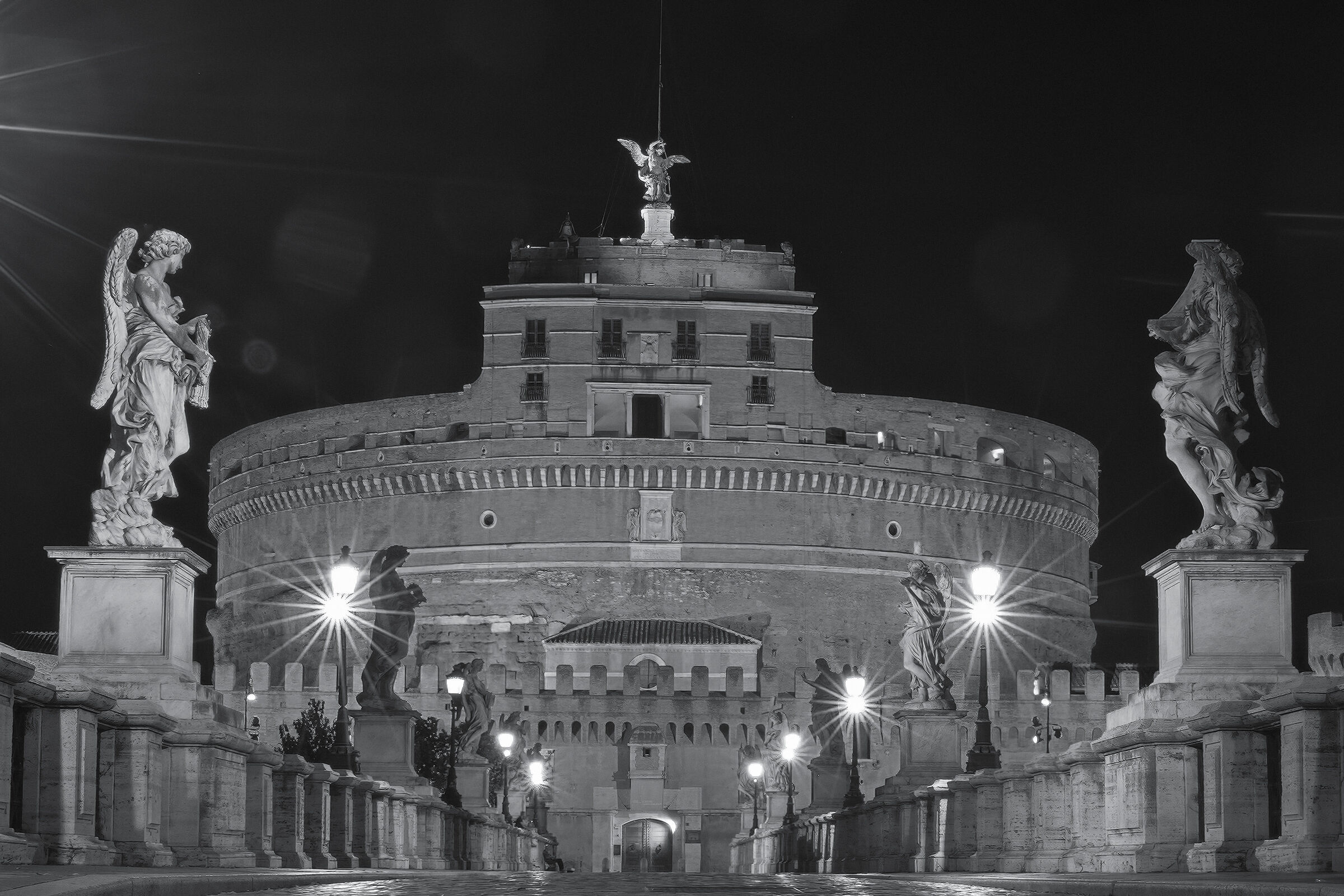 B/N Castel S.Angelo