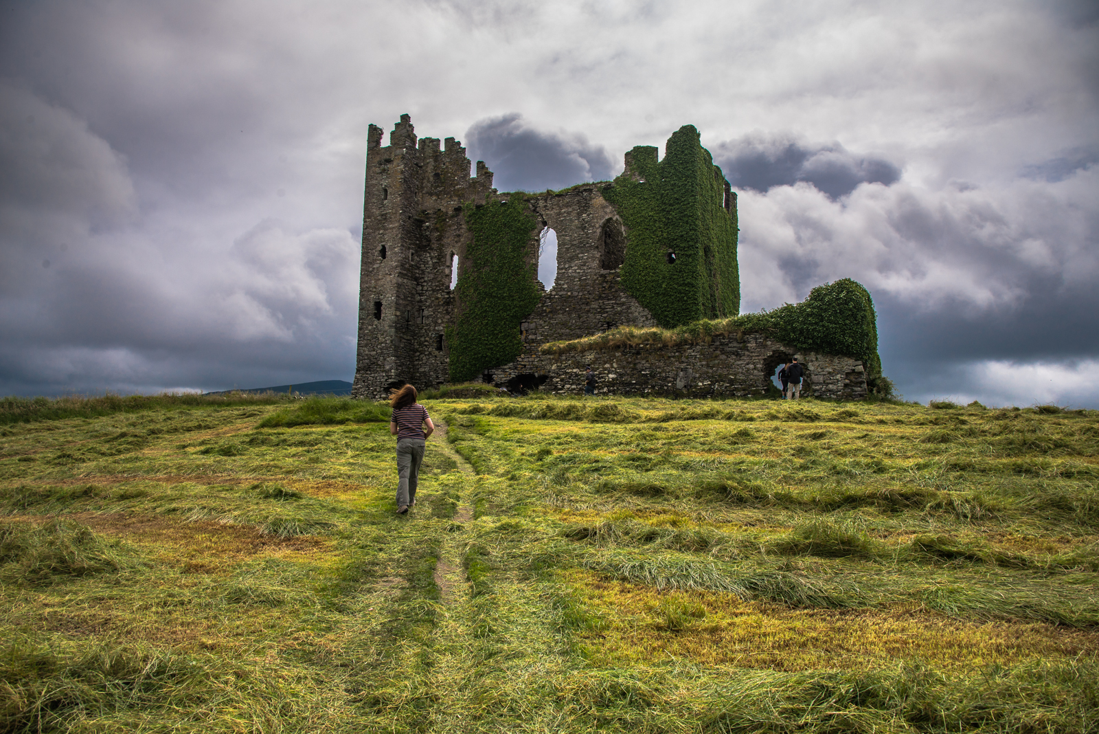 Ballycarbery Castle in Ireland