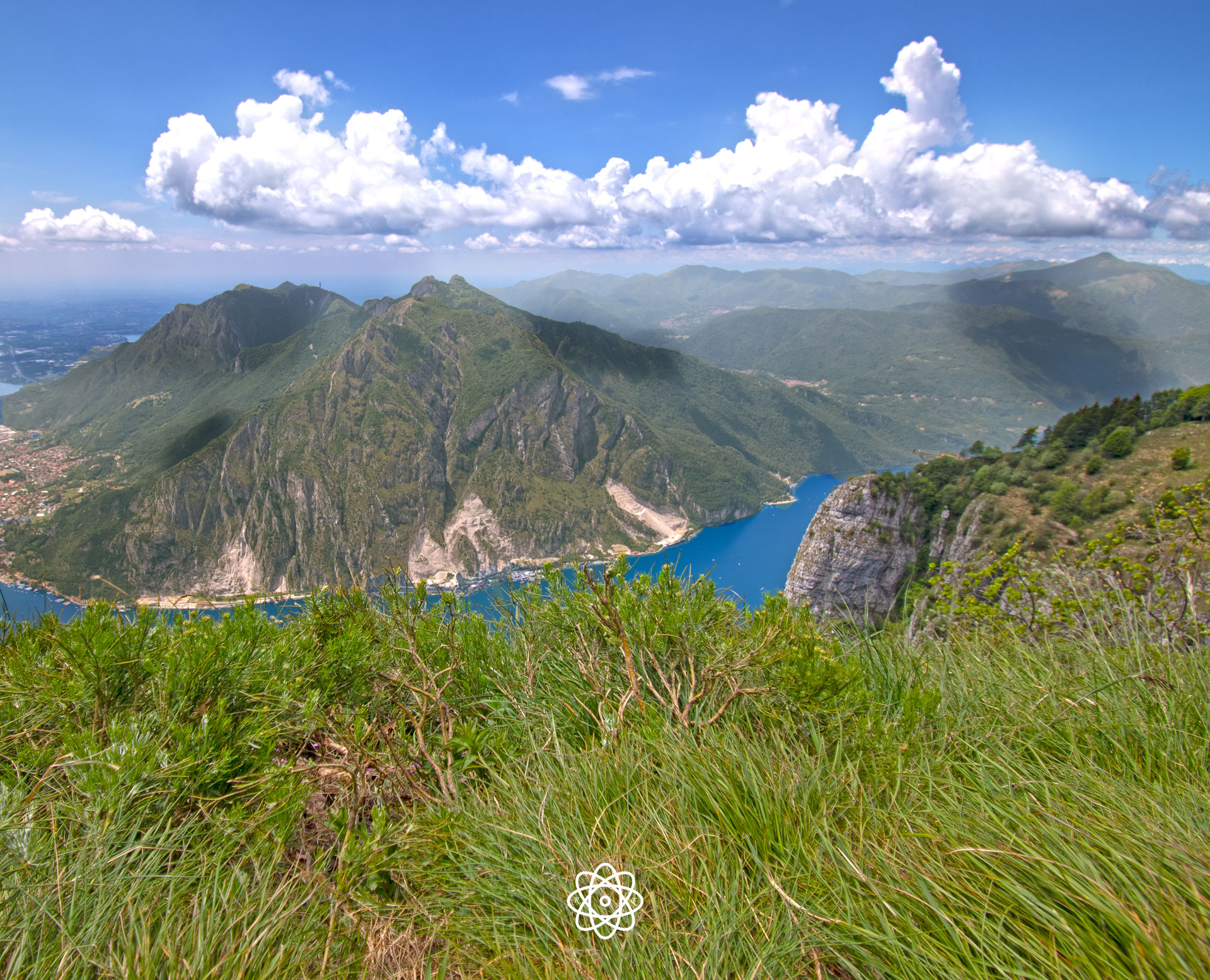 Vista sul Monte Rai (Lecco)